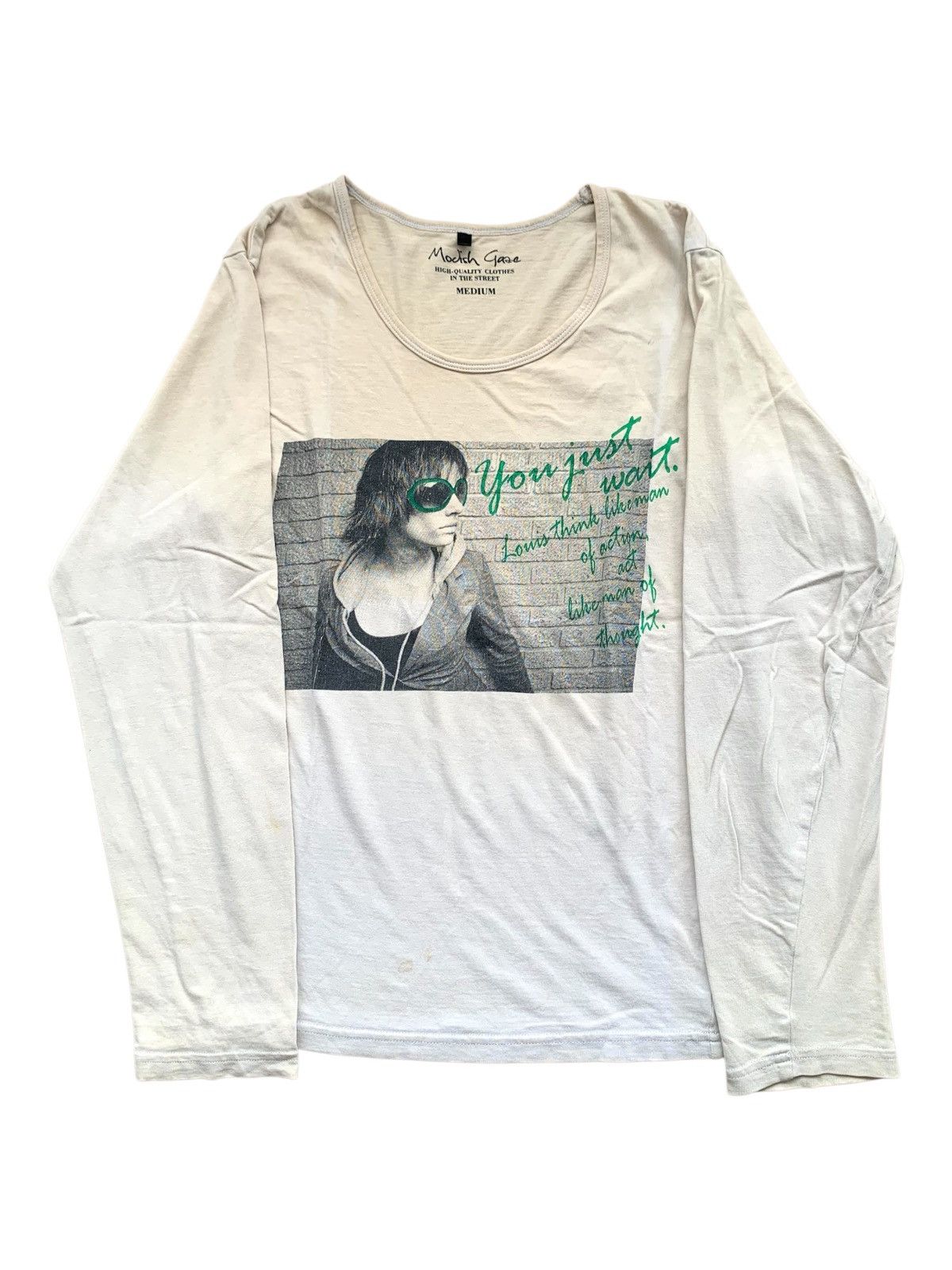 Japanese Brand 2000s japanese archive modish gaze y2k longsleeve tee Size US M / EU 48-50 / 2 - 1 Thumbnail