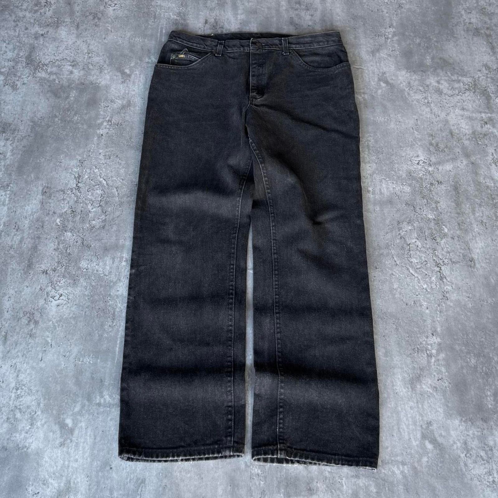 Lee × Levi's × Levi's Vintage Clothing Vintage Y2K Faded Black Levi’s Style Grunge Opium Jeans Size US 36 / EU 52 - 2 Thumbnail