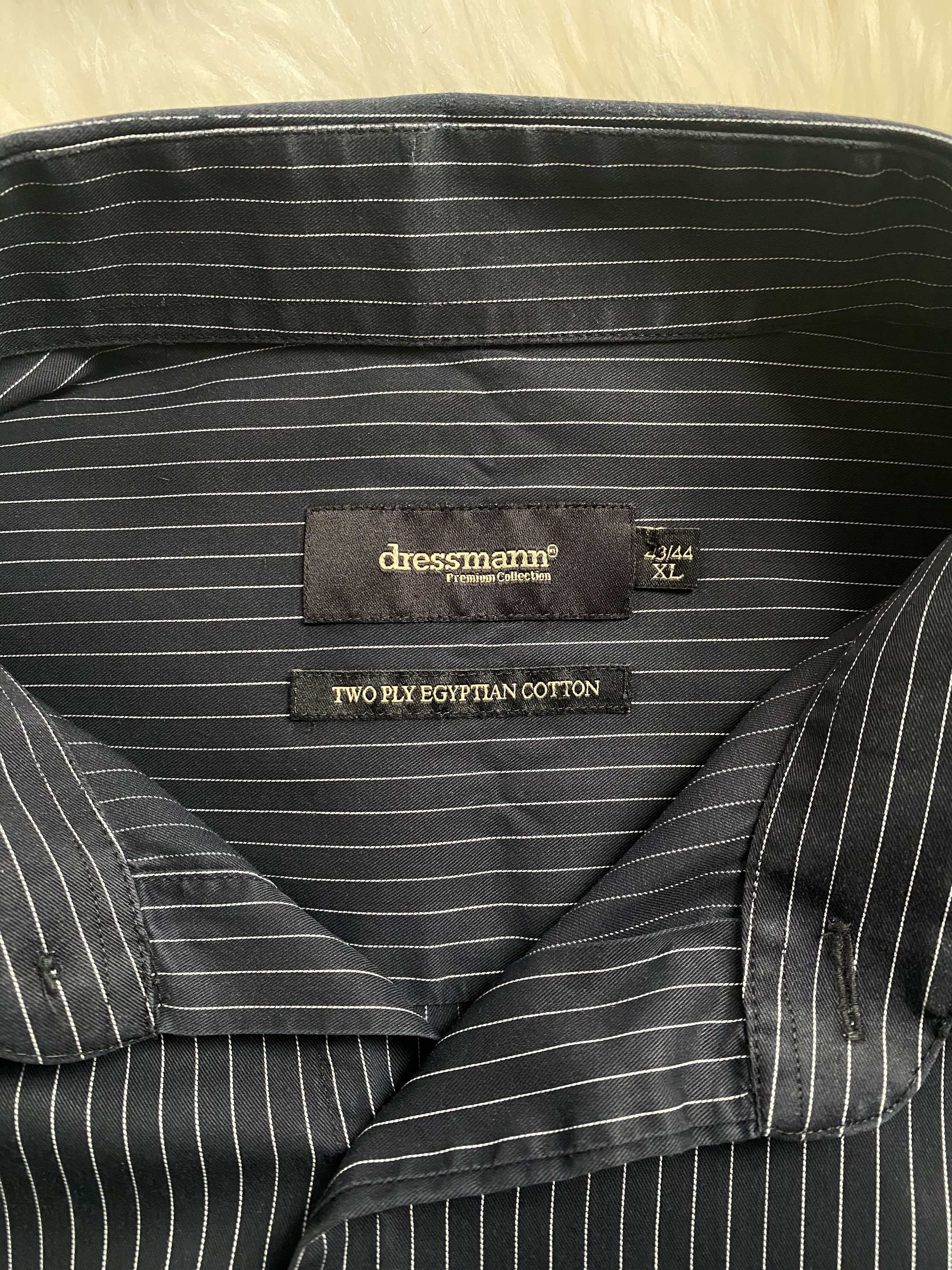 Other Dressman Two Ply Egyptian Cotton Shirt Size US XL / EU 56 / 4 - 4 Thumbnail