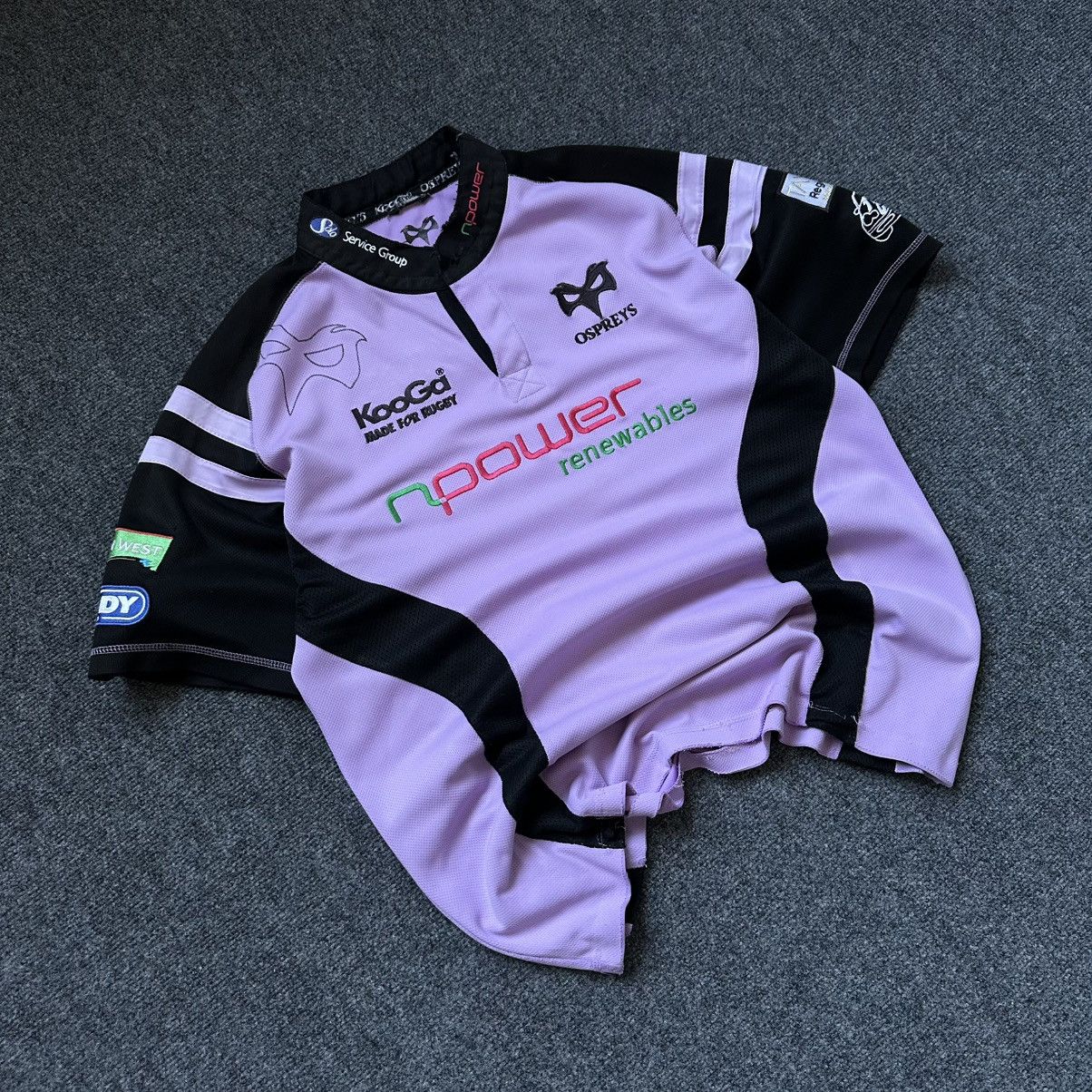 Osprey VTG Ospreys Polo Rugby 2007-08 KooGa Mans Size XL USA Size US XL / EU 56 / 4 - 2 Thumbnail