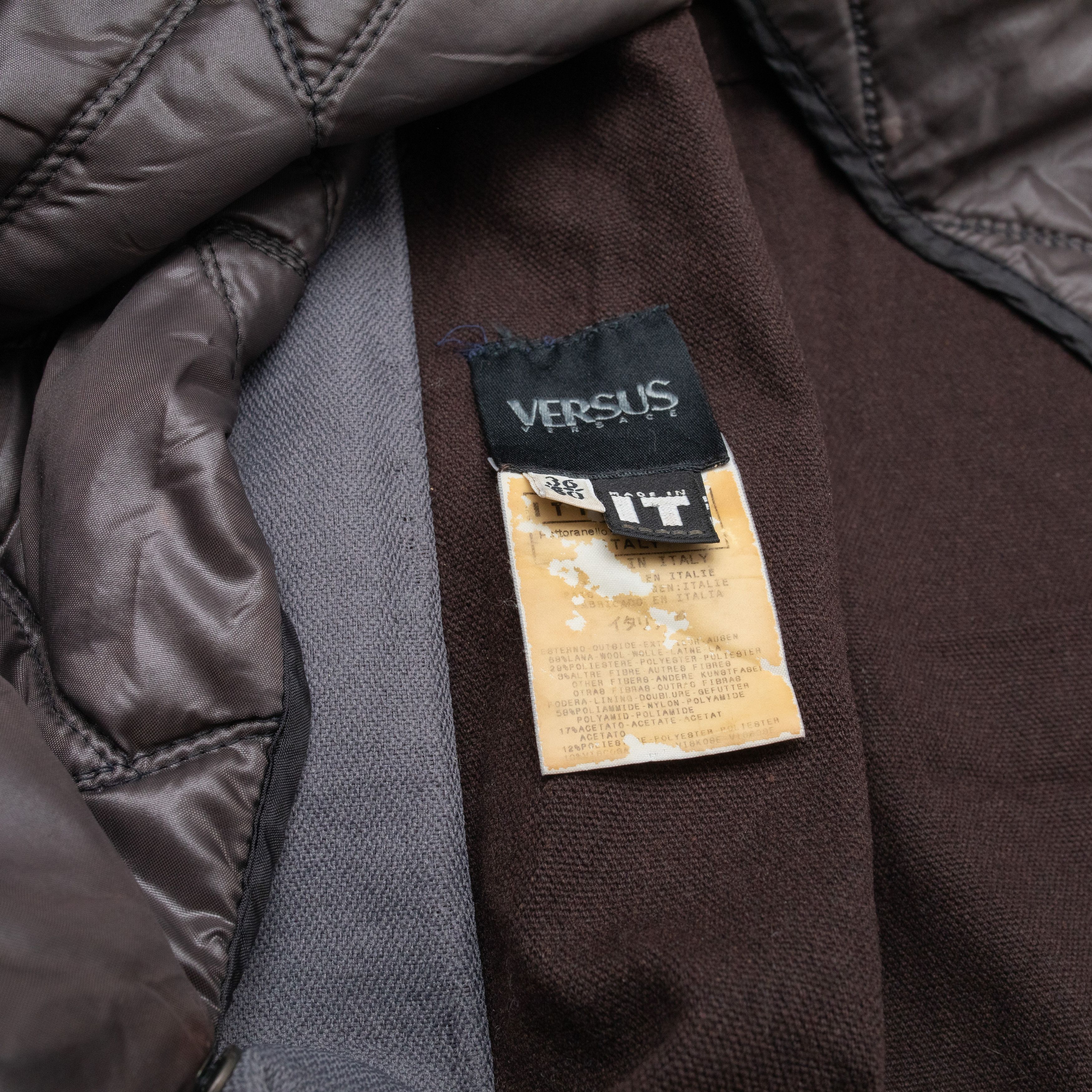 Versace VERSUS VERSACE Multipocket Bandage Parachute Field Jacket Size US L / EU 52-54 / 3 - 12 Thumbnail