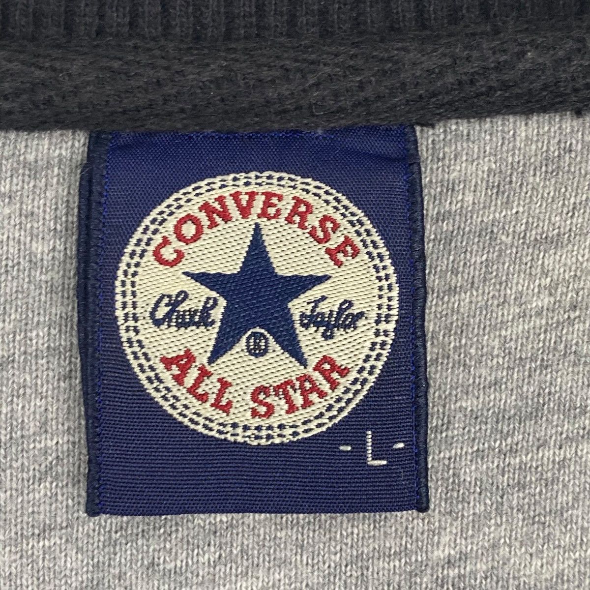 Converse Vintage Converse All Star Crewneck Sweatshirt Black Size L Size US L / EU 52-54 / 3 - 5 Thumbnail