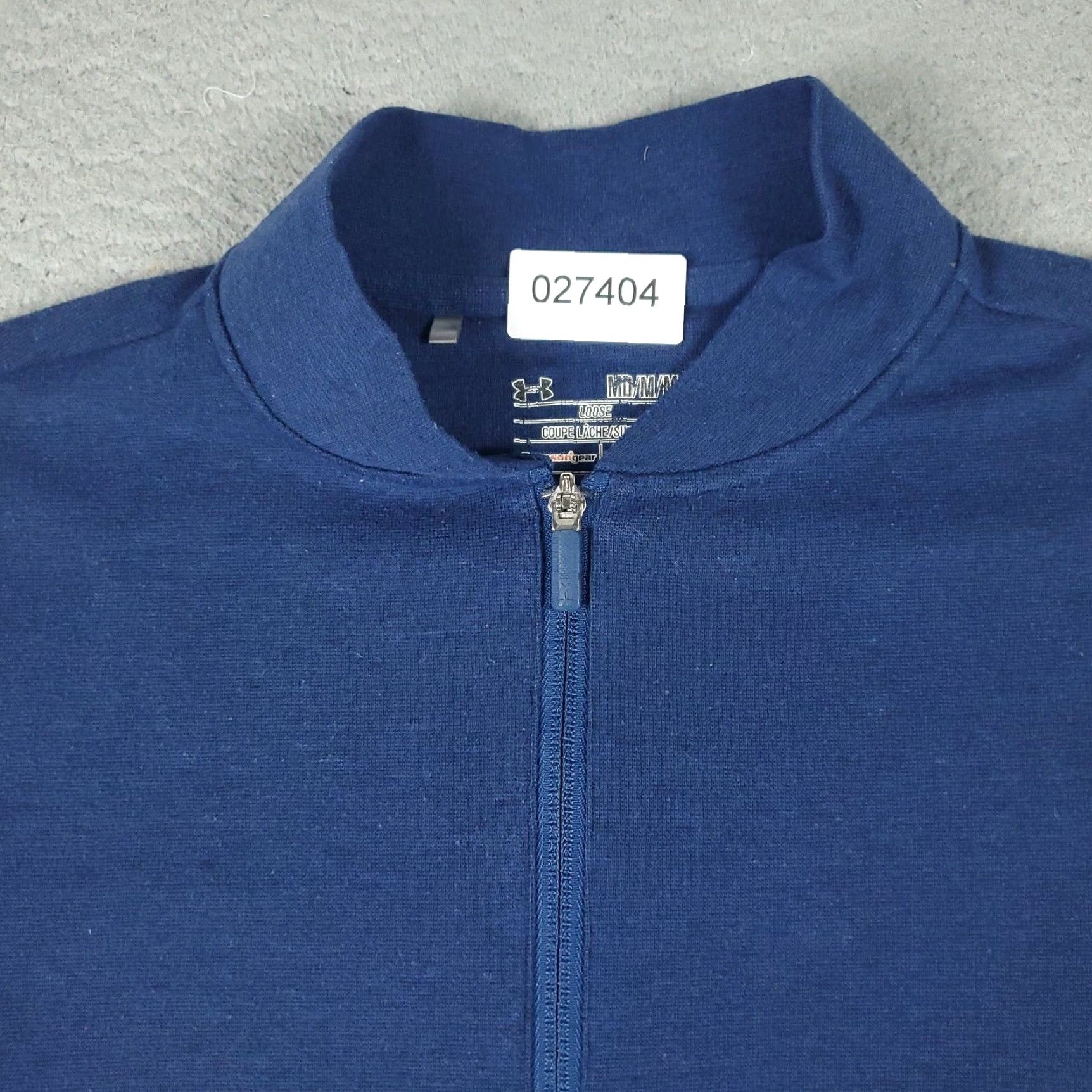 Under Armour Under Armour Sweater Mens Medium Blue Allseasons Pullover 1/4 Zip Sweatshirt Size US M / EU 48-50 / 2 - 2 Thumbnail