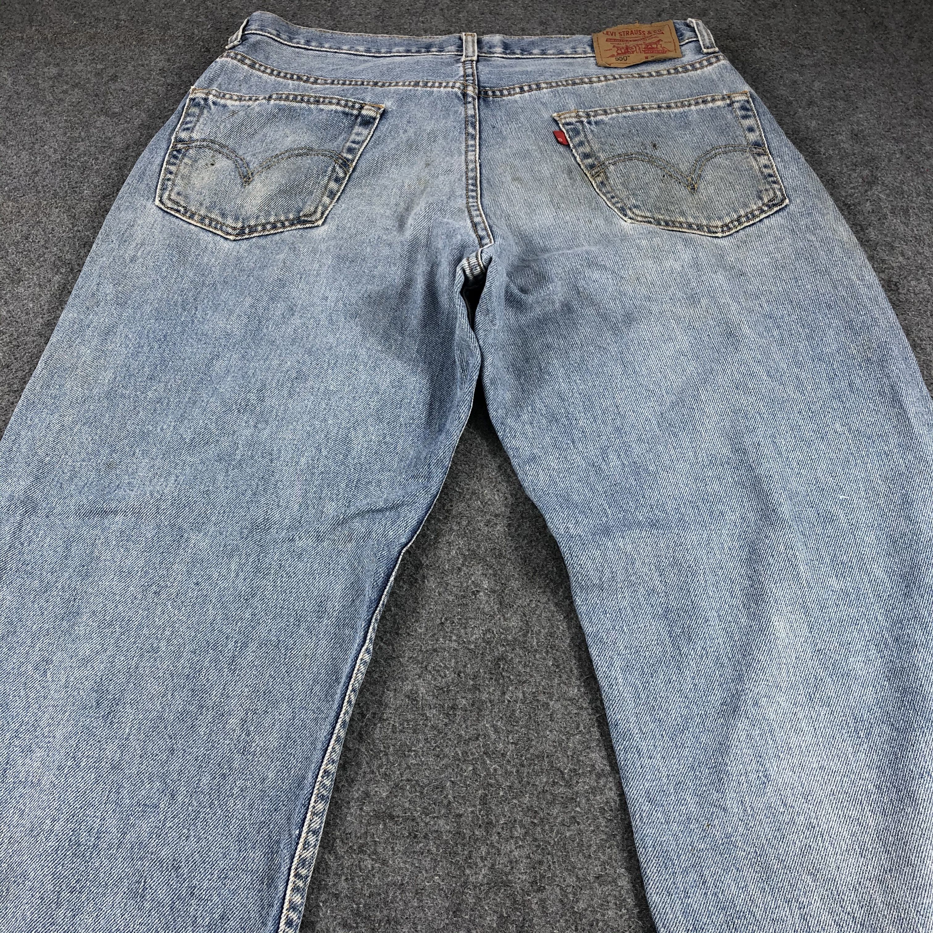 Levi's × Vintage Vintage Levis Jeans Lot 550-JM799 Size US 36 / EU 52 - 4 Thumbnail