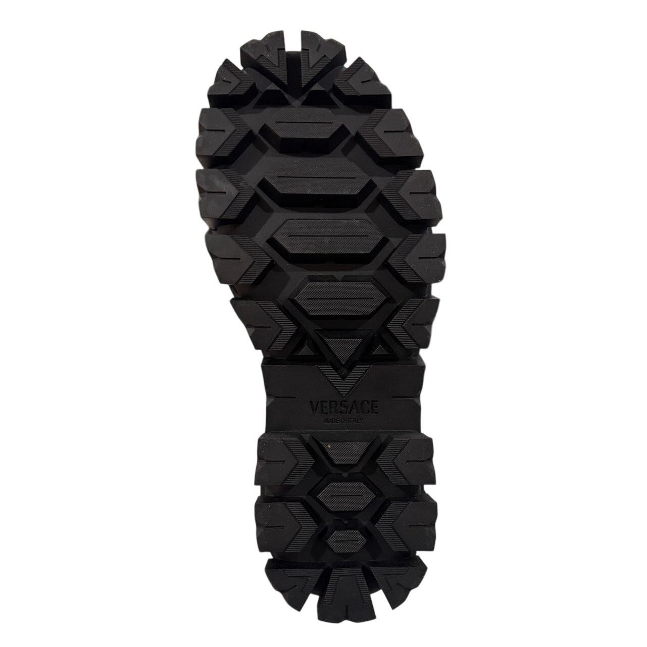 Versace *DS26 VERSACE Men's Leather Motorcycle Boots Size IT43/US10 Size US 10 / EU 43 - 5 Thumbnail