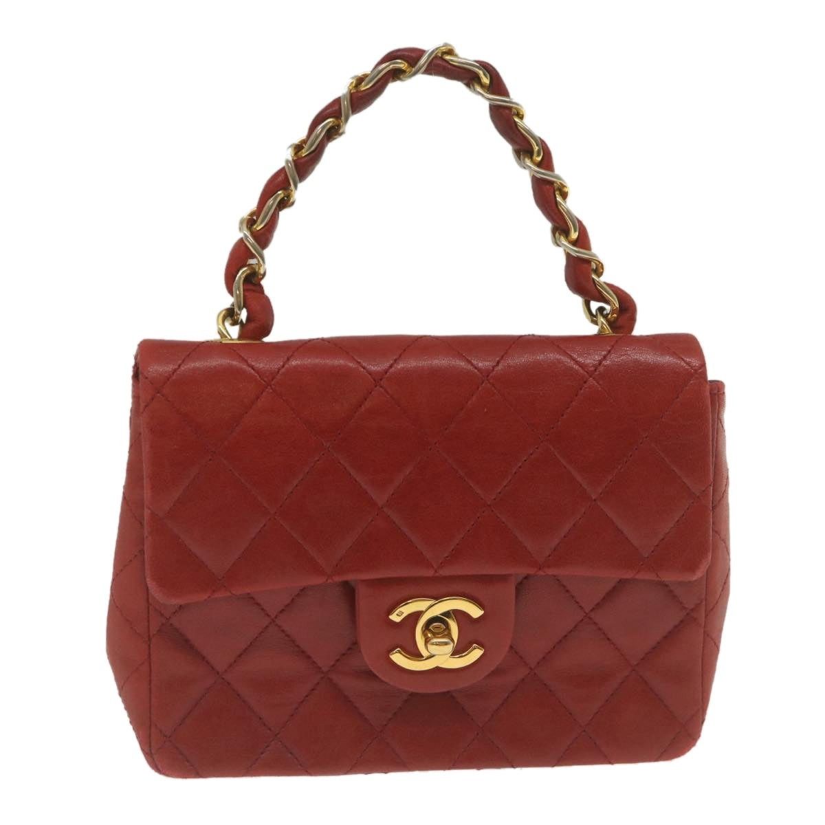 Chanel Chanel Mini Matelasse Chain Flap Handbag Size ONE SIZE - 1 Thumbnail