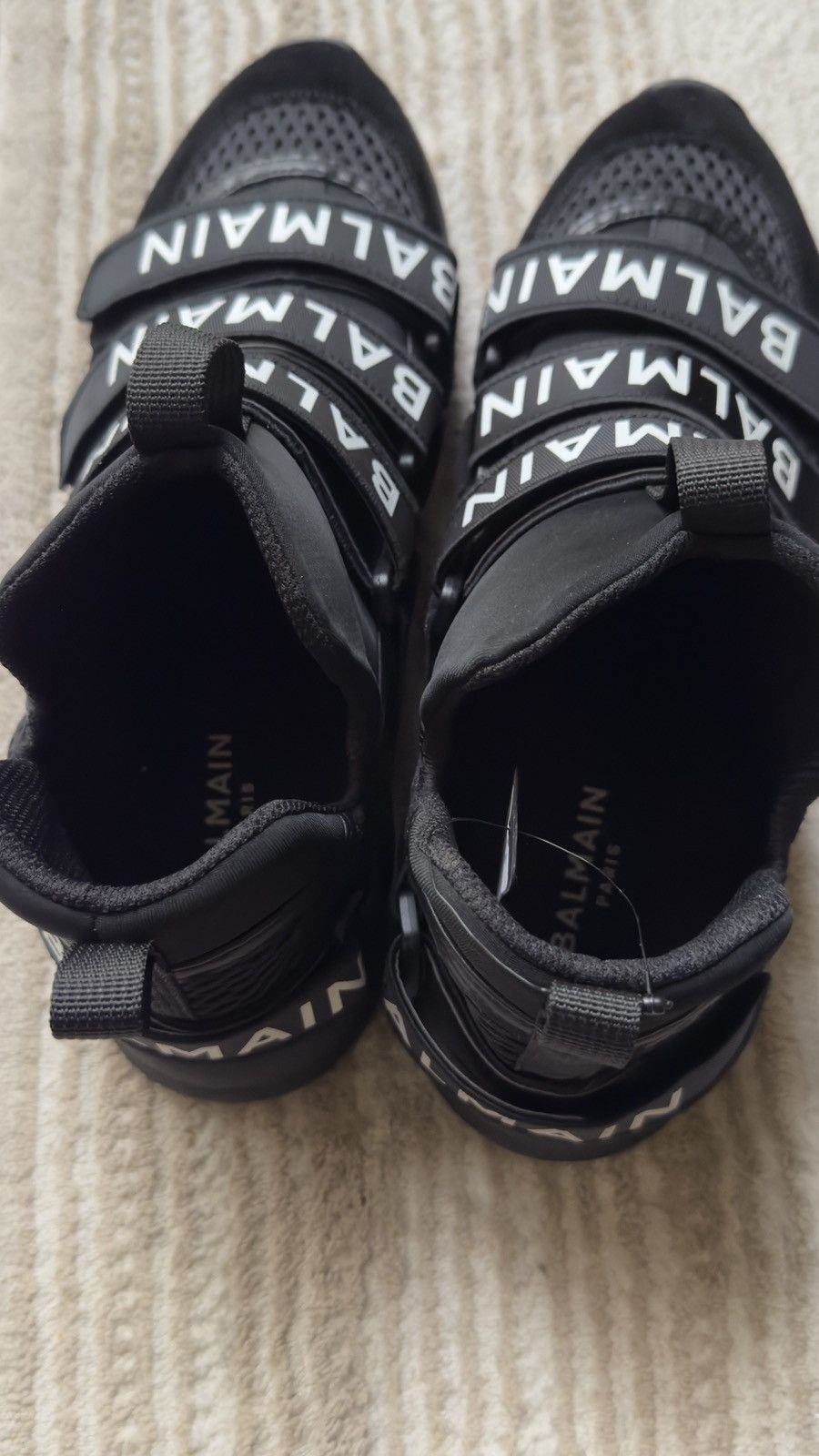 Balmain Balmain B-Bold High-Top Sneakers Size US 12 / EU 45 - 6 Thumbnail