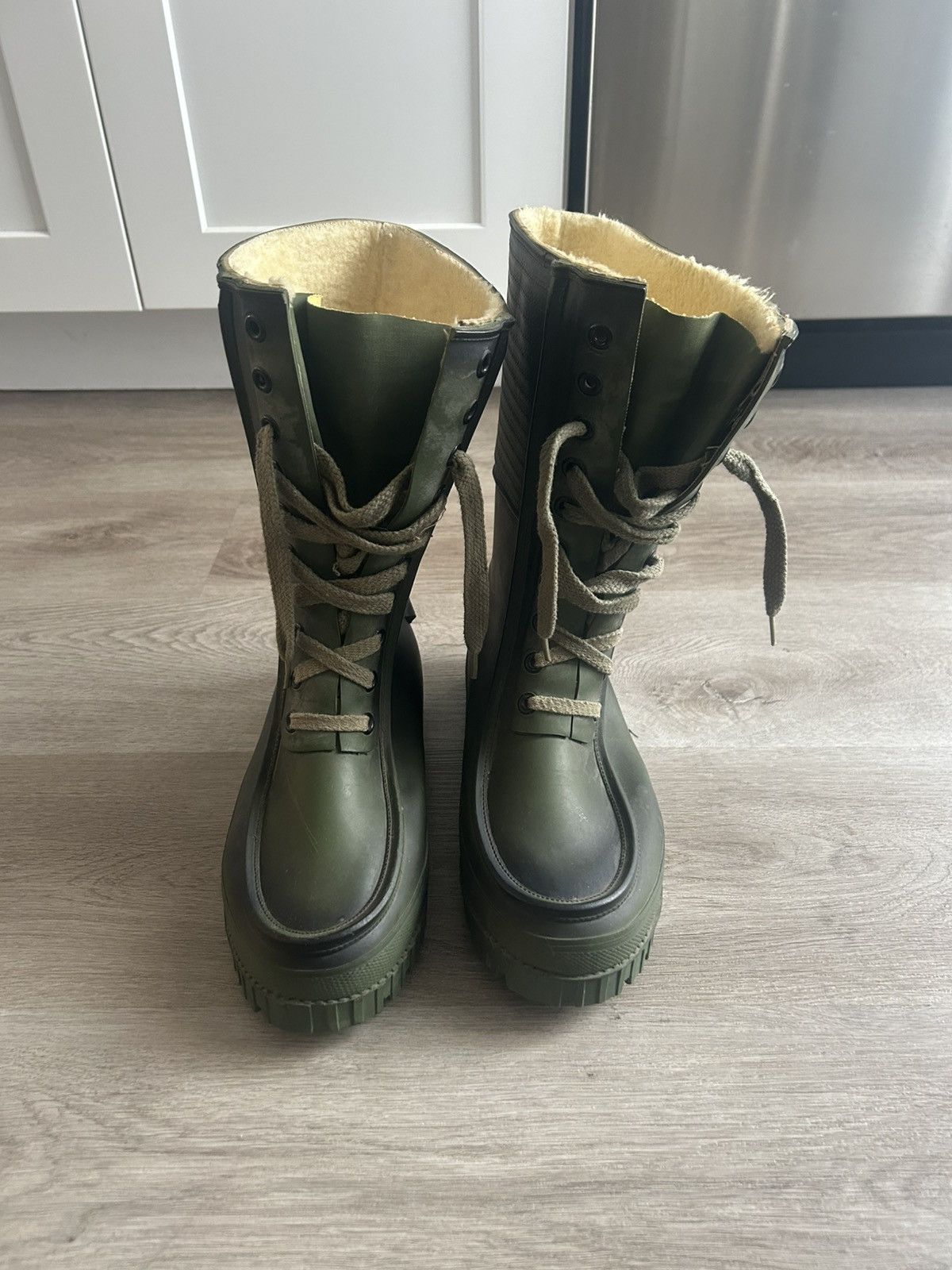 Dior ARMY GREEN BOOT Size US 9 / EU 42 - 1 Thumbnail