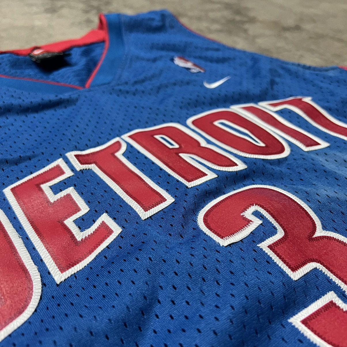 NBA × Vintage Vintage NBA Detroit Pistons Ben Wallace #3 Nike Jersey Size US XL / EU 56 / 4 - 6 Thumbnail