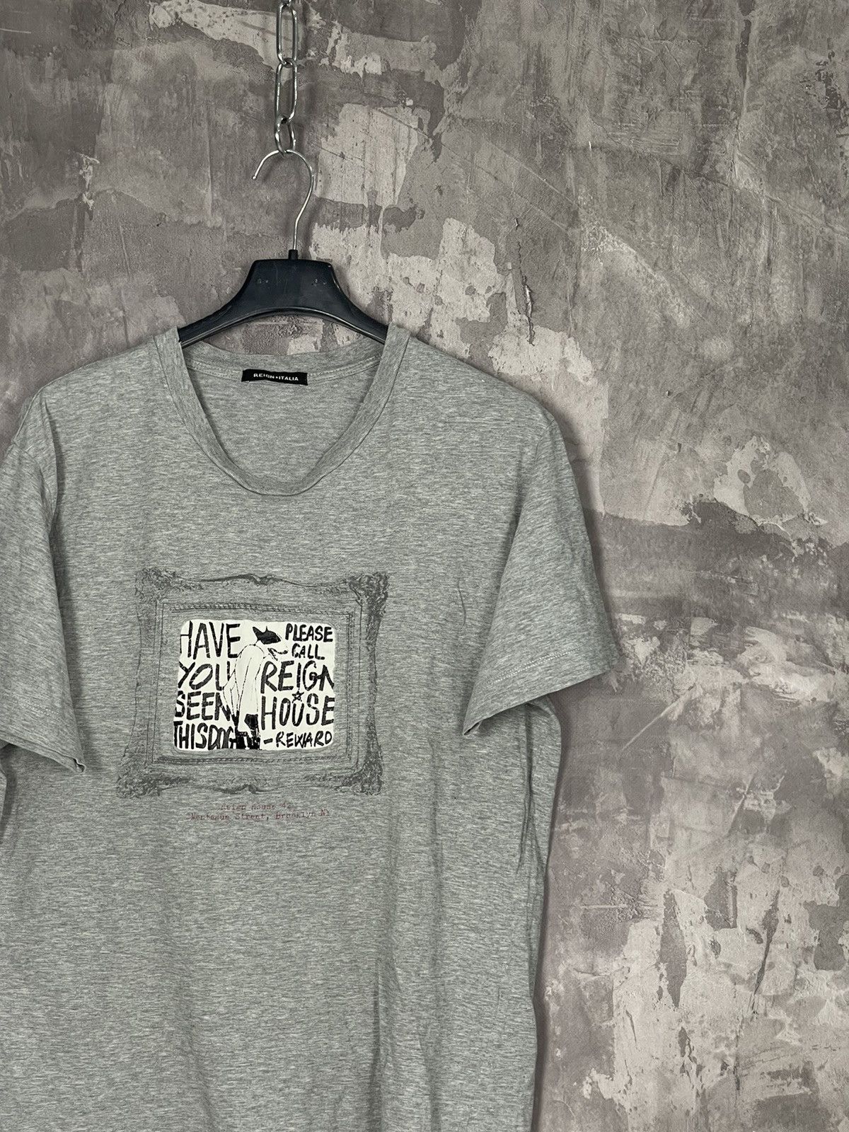Other Reign Italia Deigner Printed Abstract Rare Y2K T shirt Size US XL / EU 56 / 4 - 4 Thumbnail