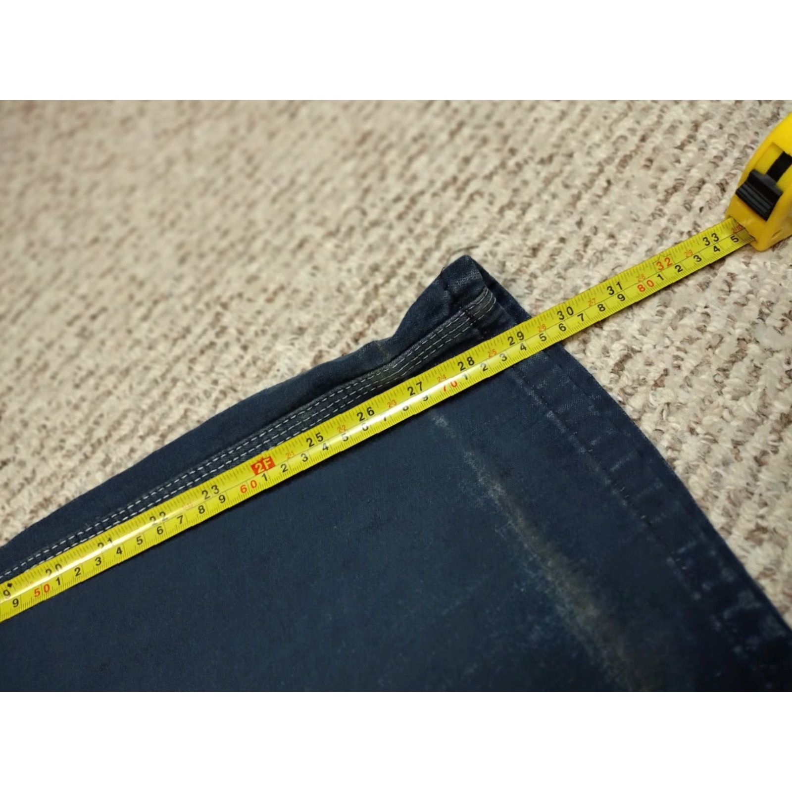Sears VINTAGE Roebucks Bib Overalls Carpenter Denim Men's 40 Blue Cotton Polyester Buckle 90s USA Farmer Pockets Comfort Regular Roebuck & Co. Men Size US 40 / EU 56 - 6 Thumbnail