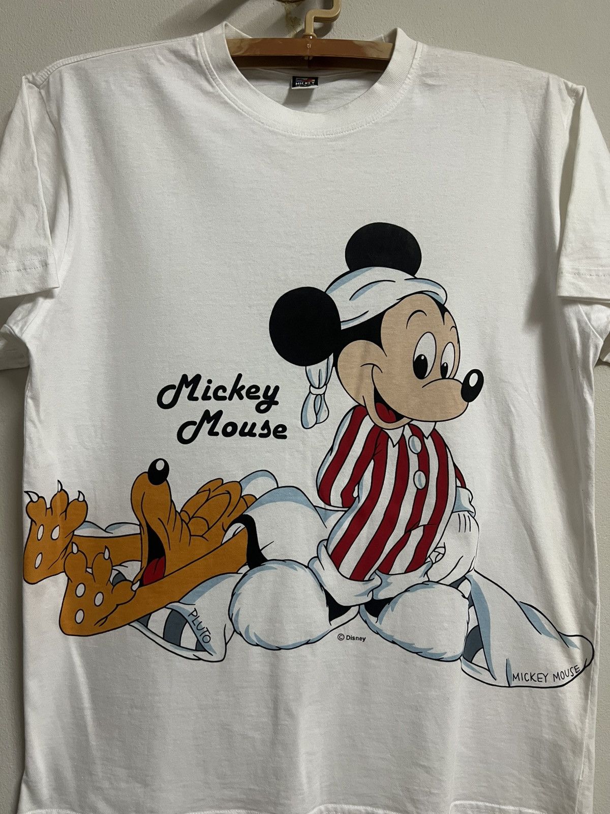Disney Vintage Mickey Mouse Disney Graphic Tee White L Size US L / EU 52-54 / 3 - 1 Thumbnail