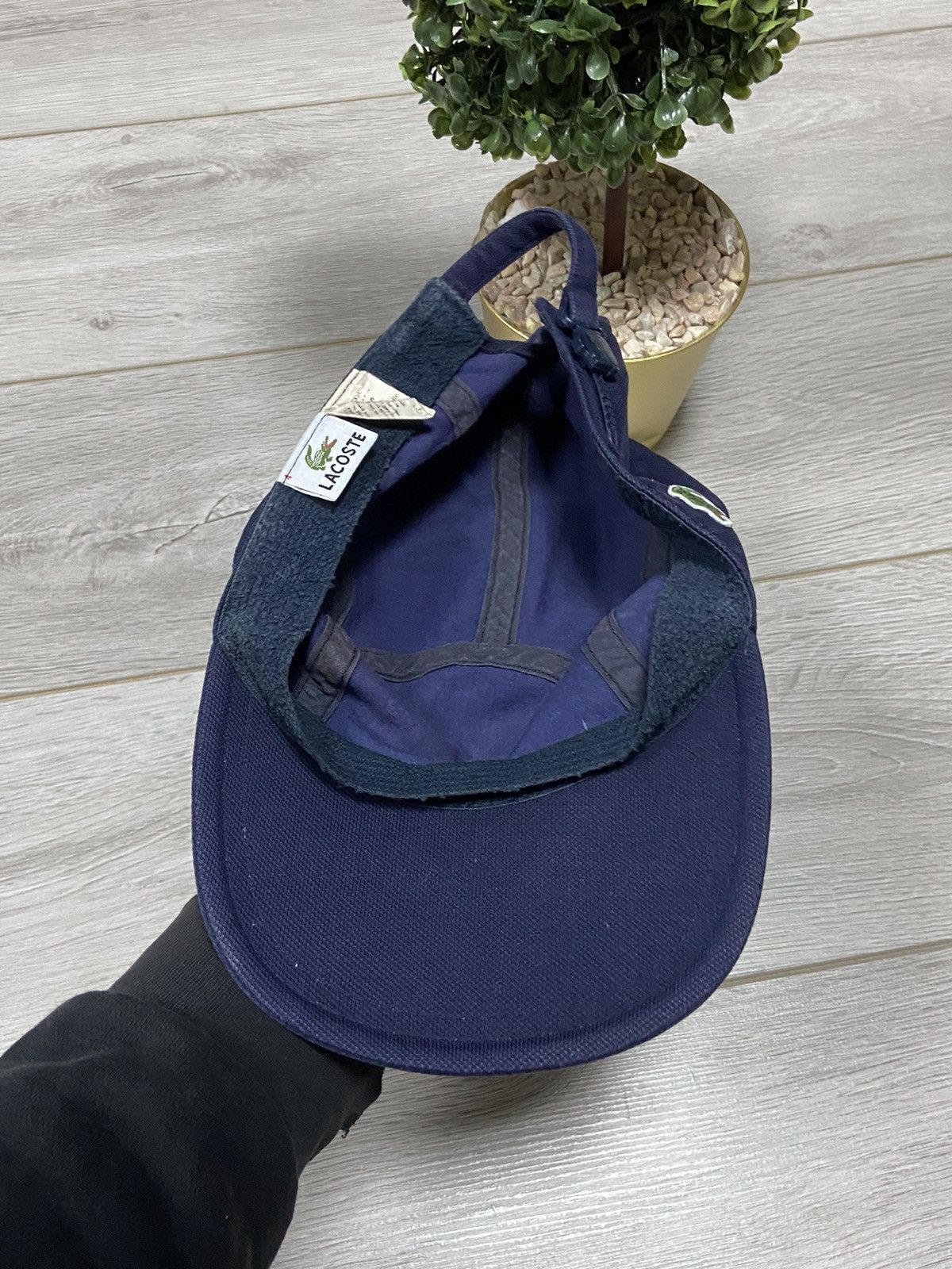 Lacoste 🔥CRAZY VINTAGE LACOSTE five panels sun fade CAP RARE🔥 Size ONE SIZE - 7 Thumbnail