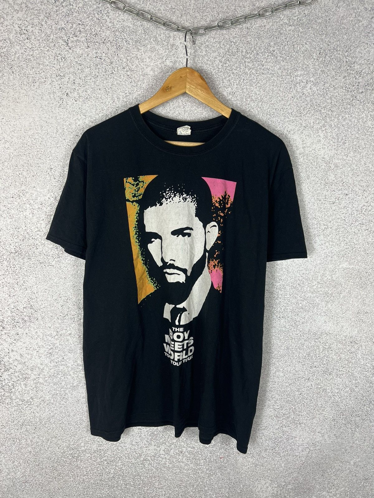 Drake Drake THE BOY MEETS WORLD Y2K Rap T-shirt Size US XL / EU 56 / 4 - 1 Thumbnail