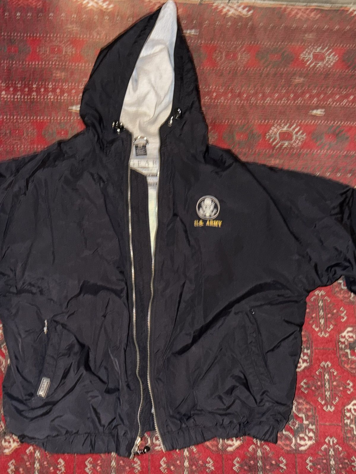 Vintage Vintage army zip up jacket Size US XL / EU 56 / 4 - 2 Thumbnail