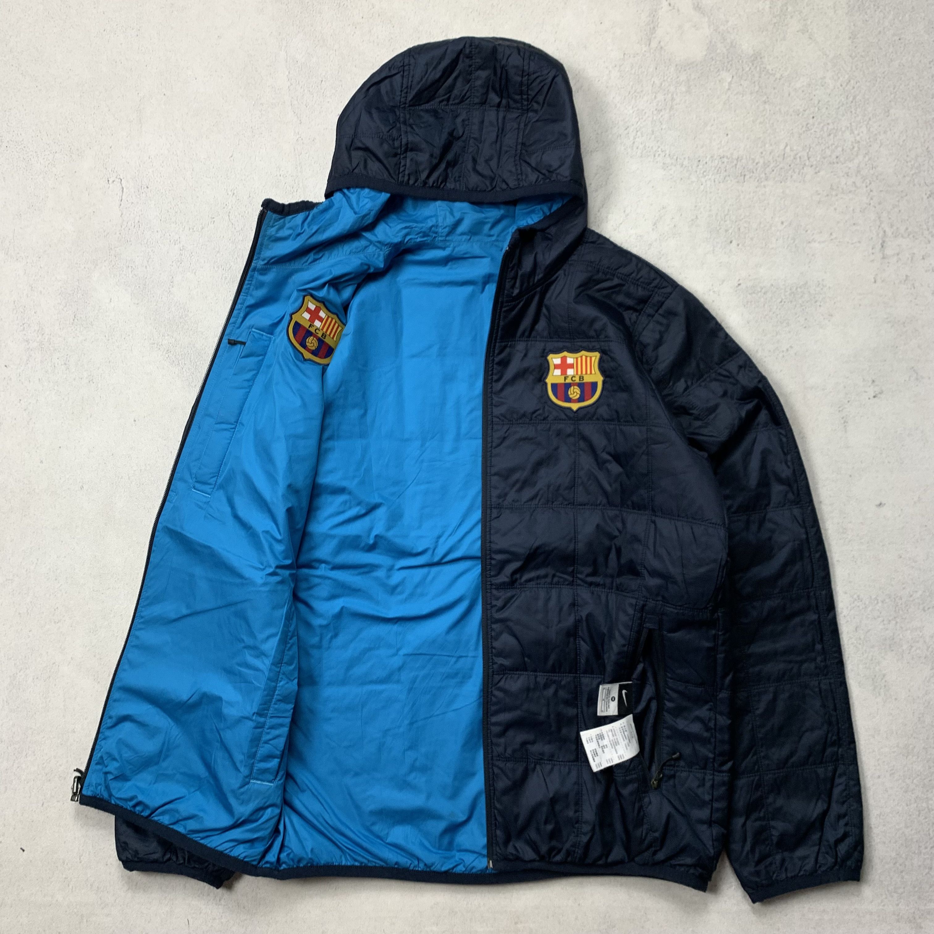 Nike Nike Barcelona Reversible Puffer Padded Jacket Size US M / EU 48-50 / 2 - 1 Thumbnail