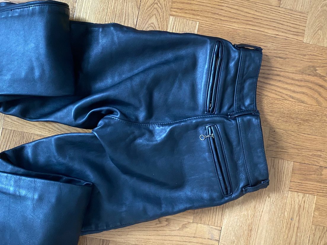 Vanson Leathers Leather Jeans Size US 30 / EU 46 - 2 Thumbnail