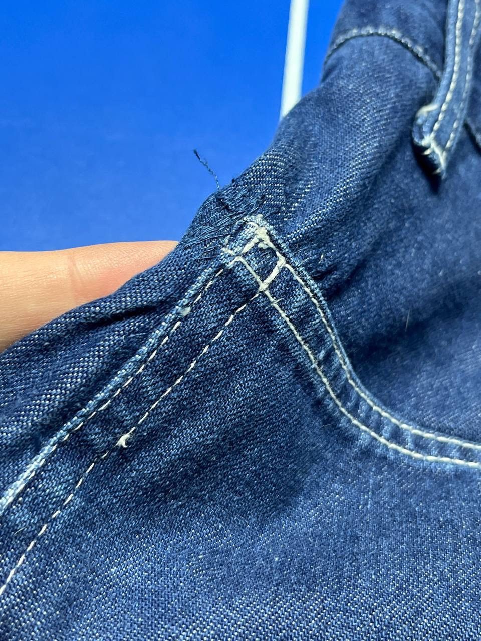 Carhartt Carhartt WIP Single Knee Pant Blue Denim Carpenter Size S Size US 30 / EU 46 - 21 Thumbnail