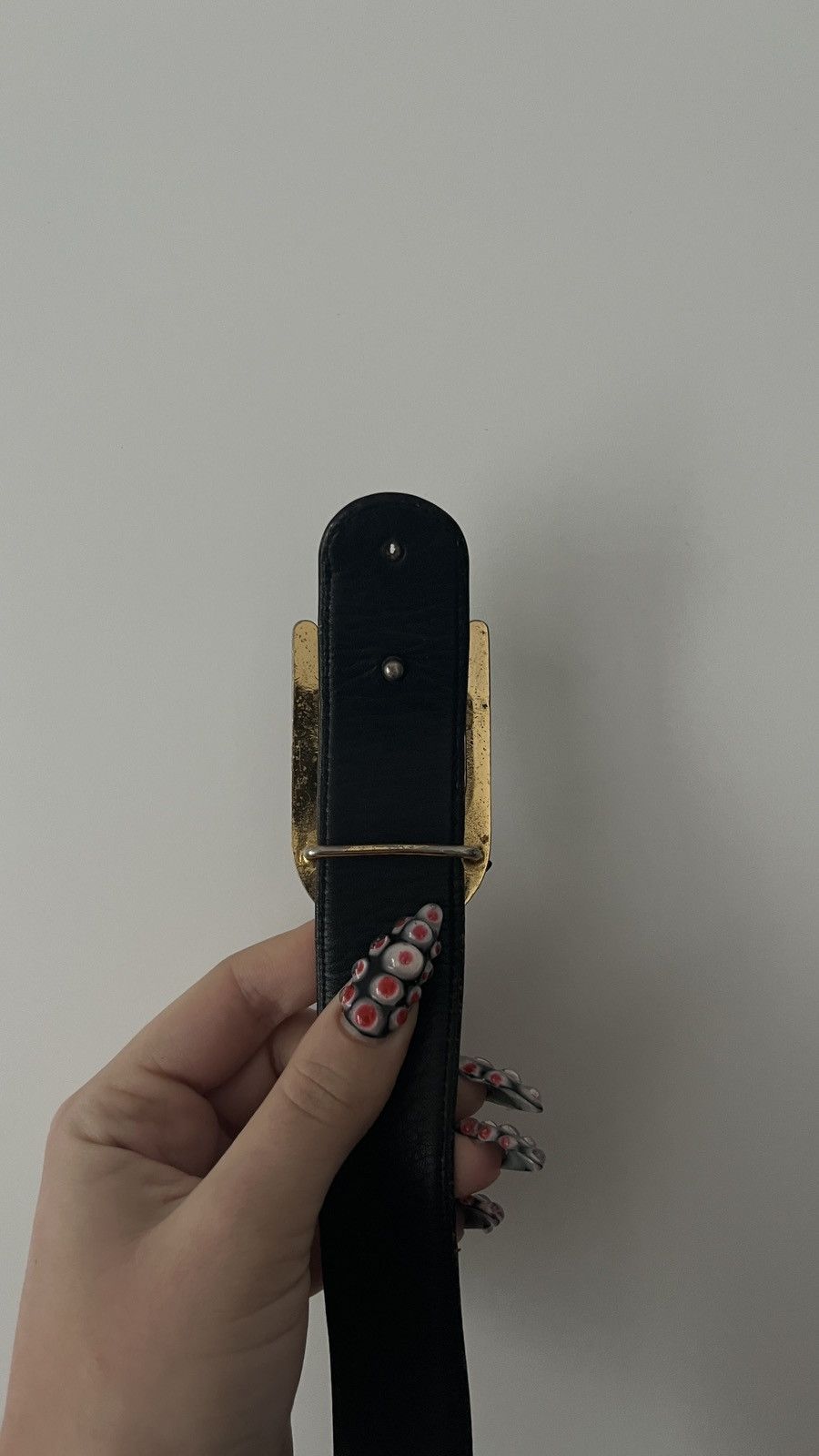 Christian Dior Monsieur × Dior Black and Gold Dior Belt Size ONE SIZE - 5 Thumbnail