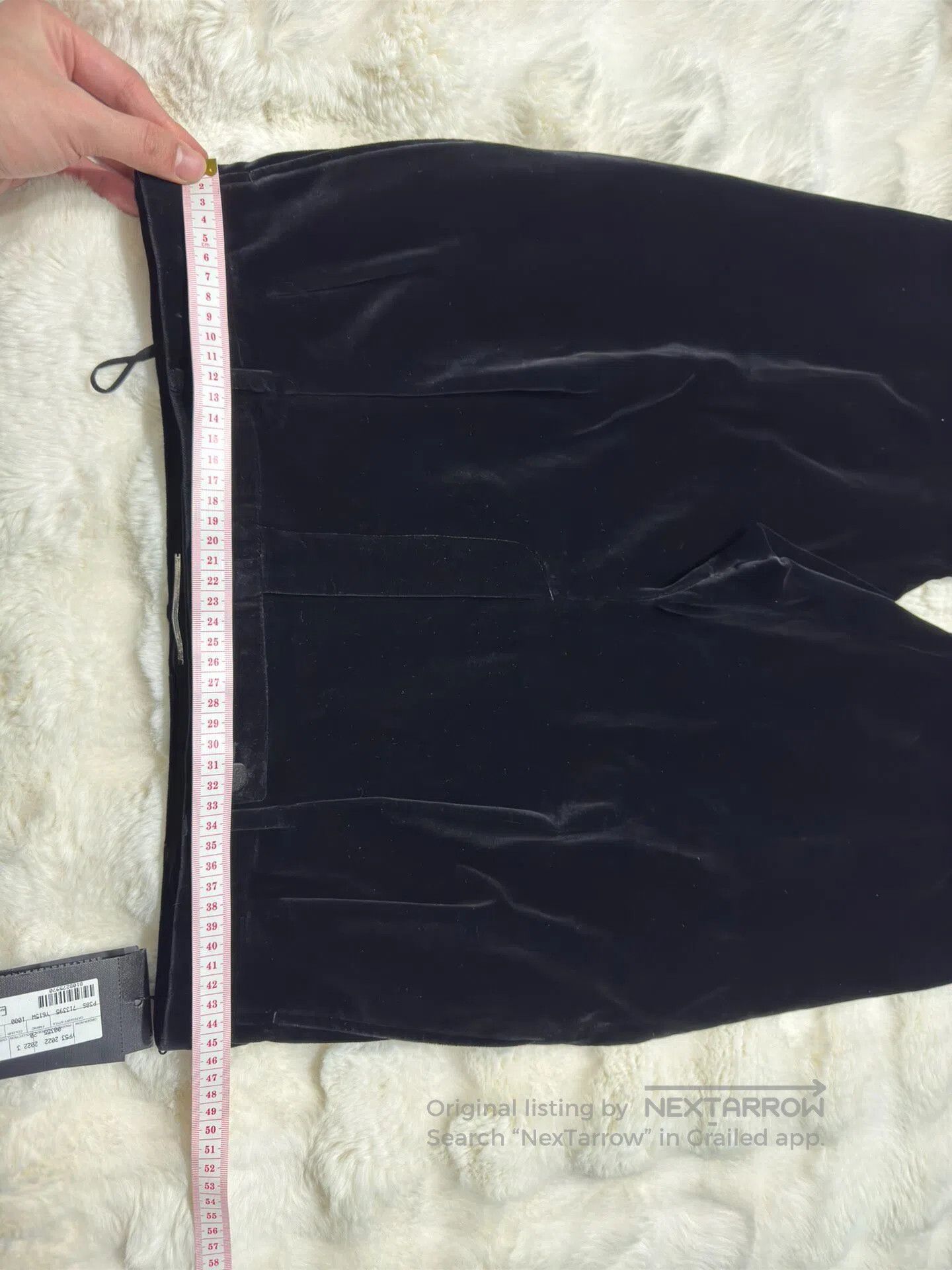 Saint Laurent Paris Saint Laurent Paris Poster walk show slim velvet suit pant Size US 30 / EU 46 - 8 Thumbnail