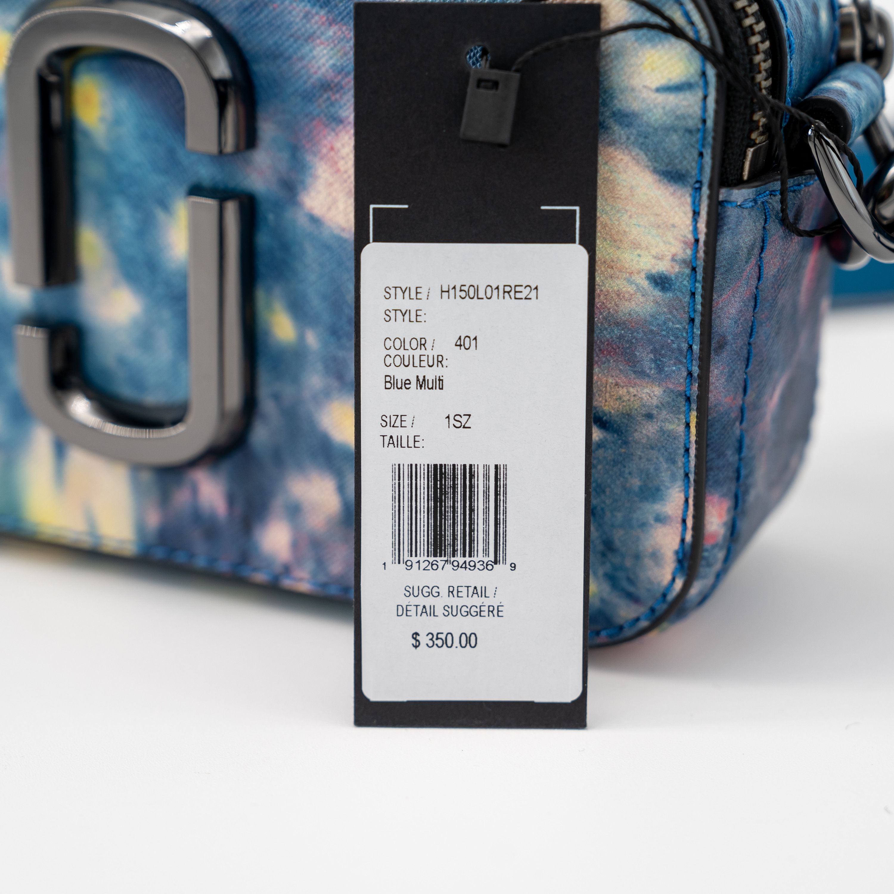 Marc Jacobs Marc Jacobs Snapshot Bag Watercolor Camera Shoulder Blue Size ONE SIZE - 6 Thumbnail