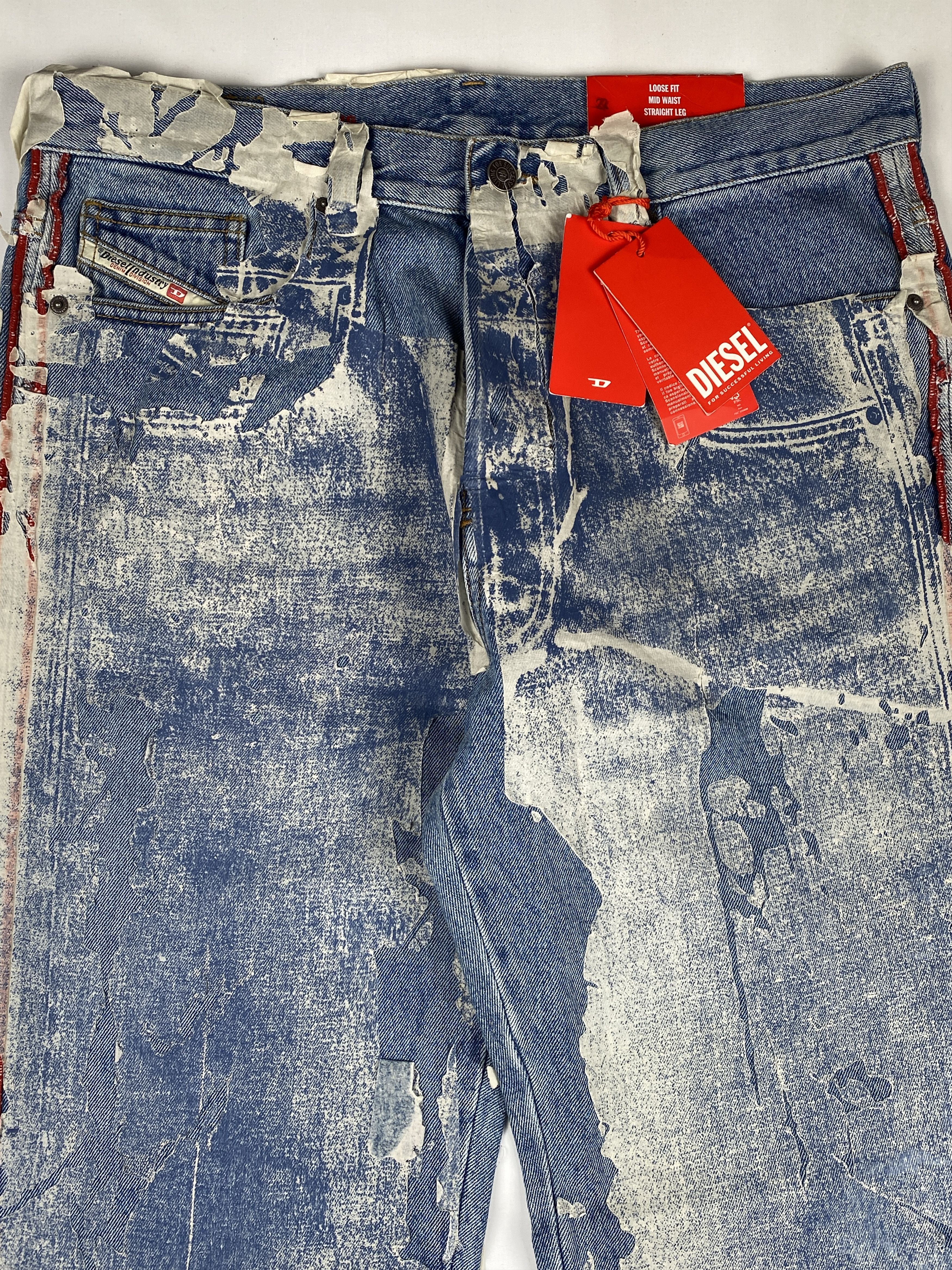 Diesel 2010 5 Pocket Denim Jeans Size US 35 - 3 Thumbnail
