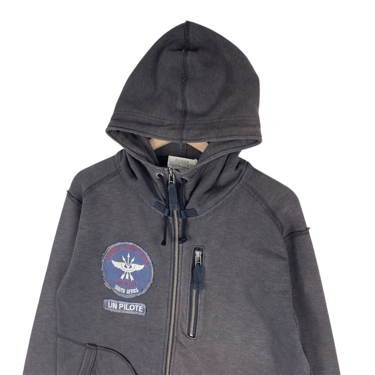Avirex × Vintage Avirex Pilote Aero Mail Hoodie Size US M / EU 48-50 / 2 - 3 Thumbnail