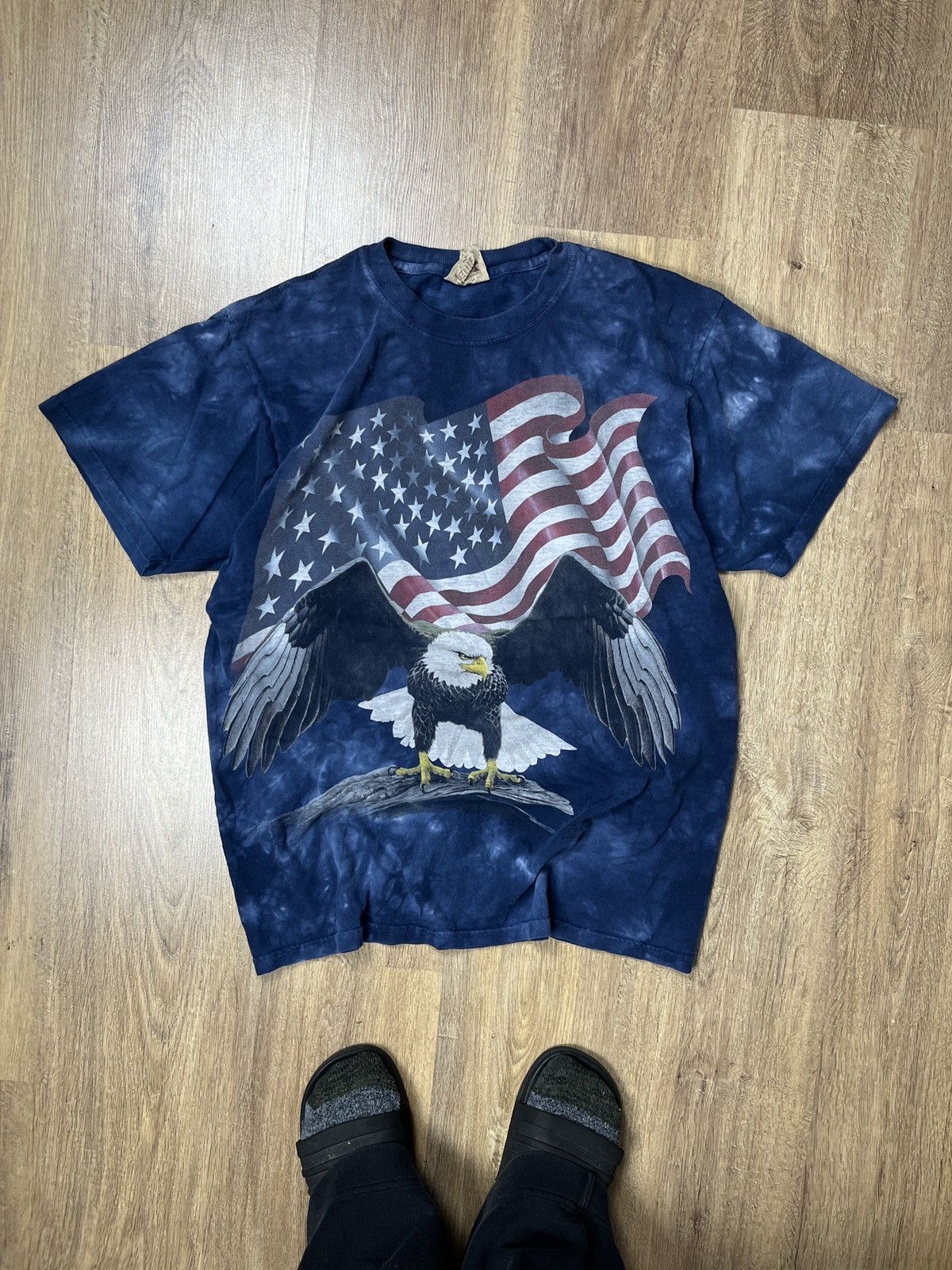 The Mountain × Vintage ➕ eagle 🇺🇸 usa the mountain tie dye aop t-shirt native y2k Size US M / EU 48-50 / 2 - 1 Thumbnail