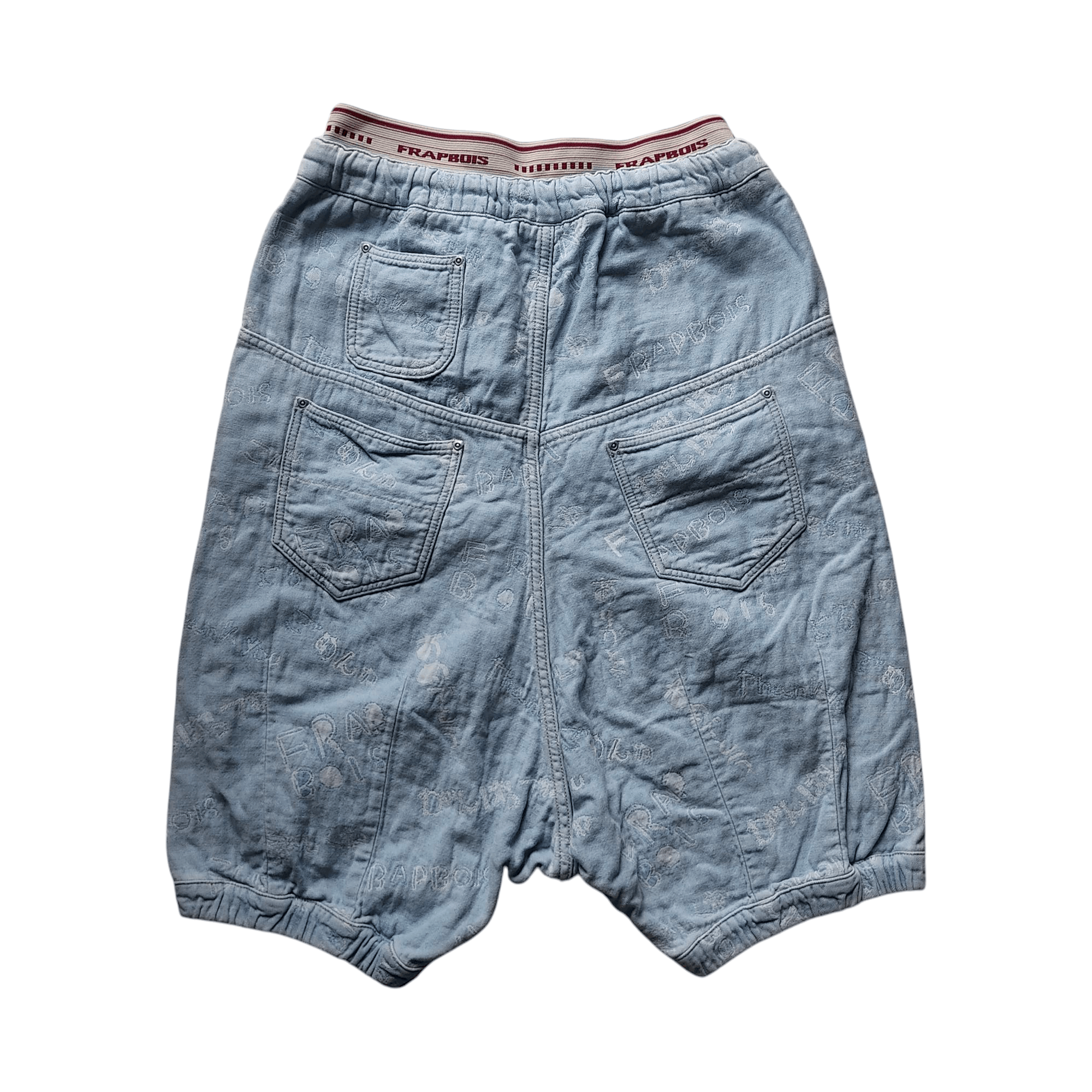 Frapbois × Issey Miyake Frapbois Jacquard Drop Crotch Saruel Pants Size US 30 / EU 46 - 7 Thumbnail