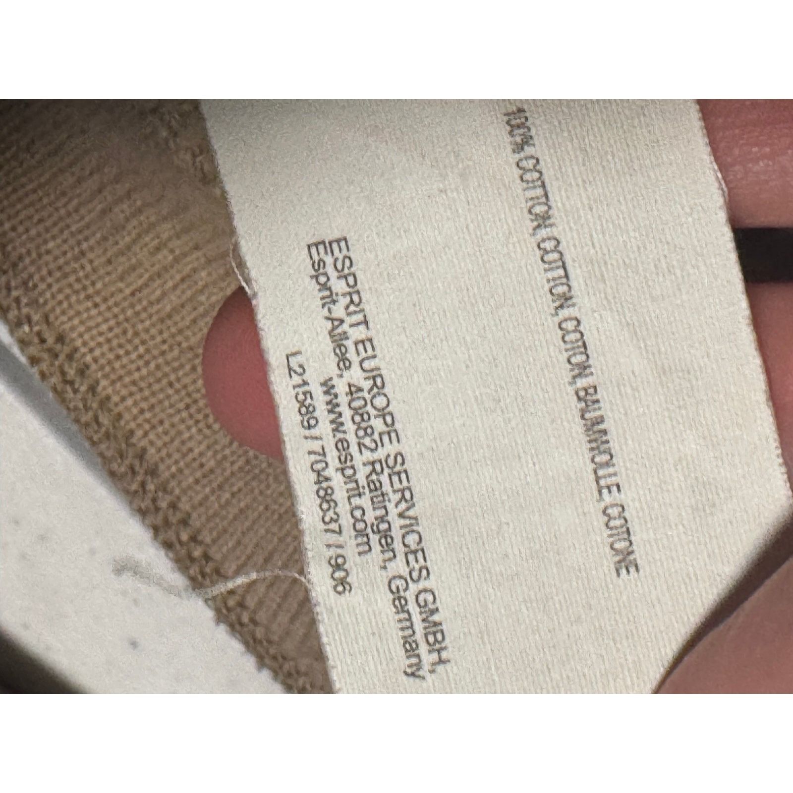 Esprit Esprit Tan Utility Button Front Sweater - Medium Size M / US 6-8 / IT 42-44 - 8 Thumbnail