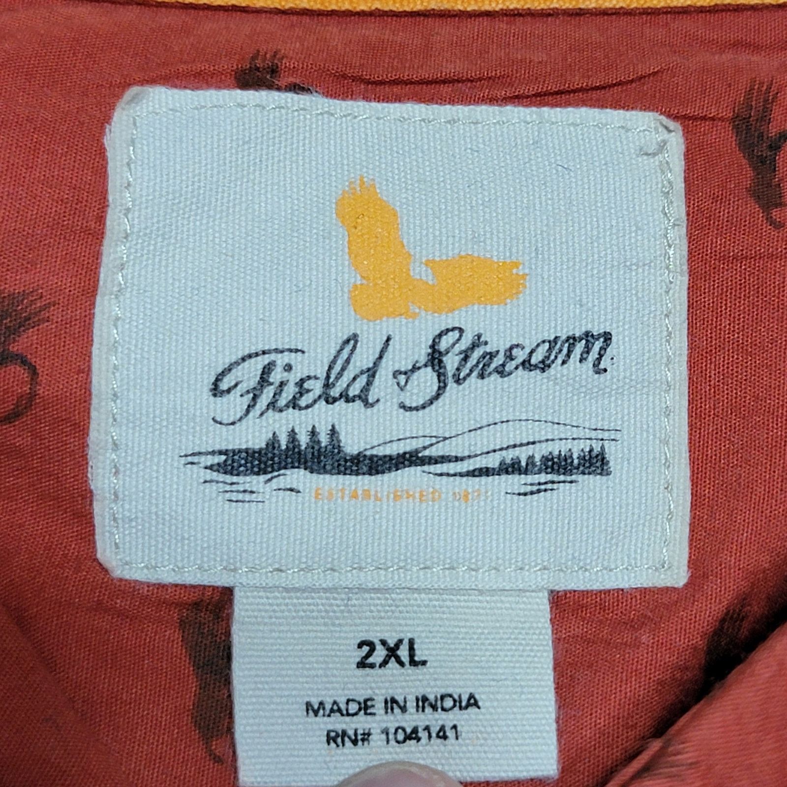 Field & Stream Field & Stream Vintage Red Shirt Fishing Lures - Size 2XL Size US XXL / EU 58 / 5 - 5 Thumbnail