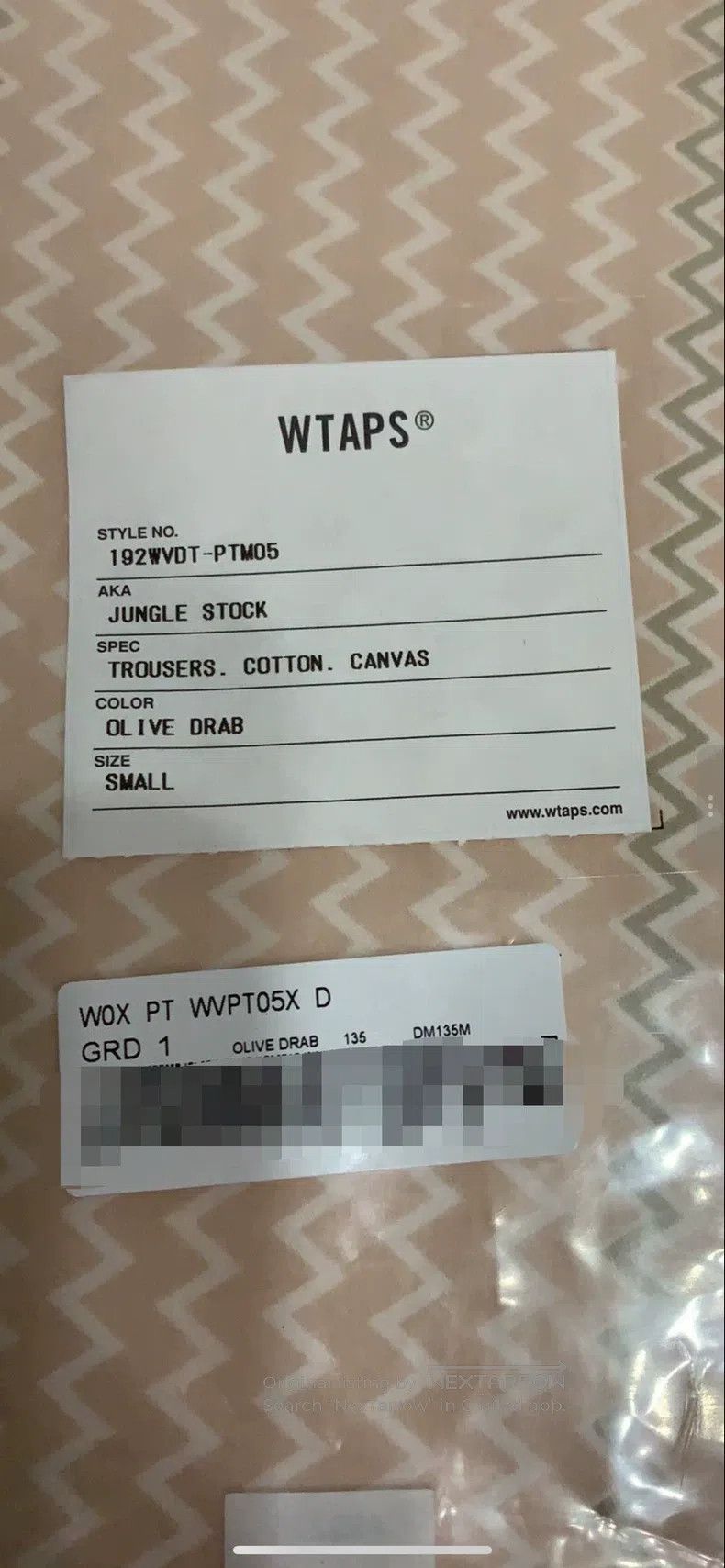 Wtaps Wtaps size 1 Olive Green Work Pants Size US 39 - 7 Thumbnail