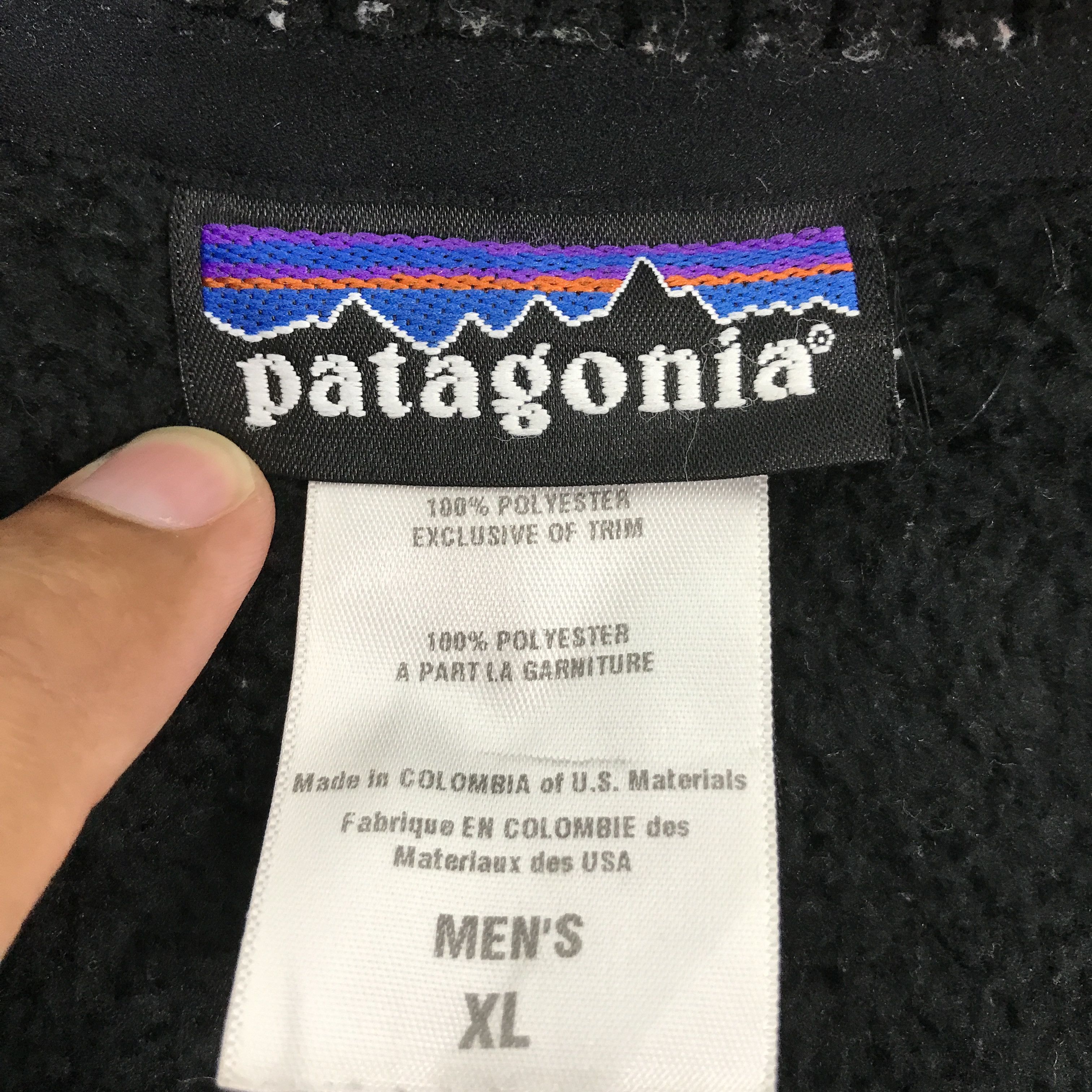 Patagonia PATAGONIA BLACK SHERPA OUTDOOR STYLE JACKET Size US XL / EU 56 / 4 - 11 Thumbnail