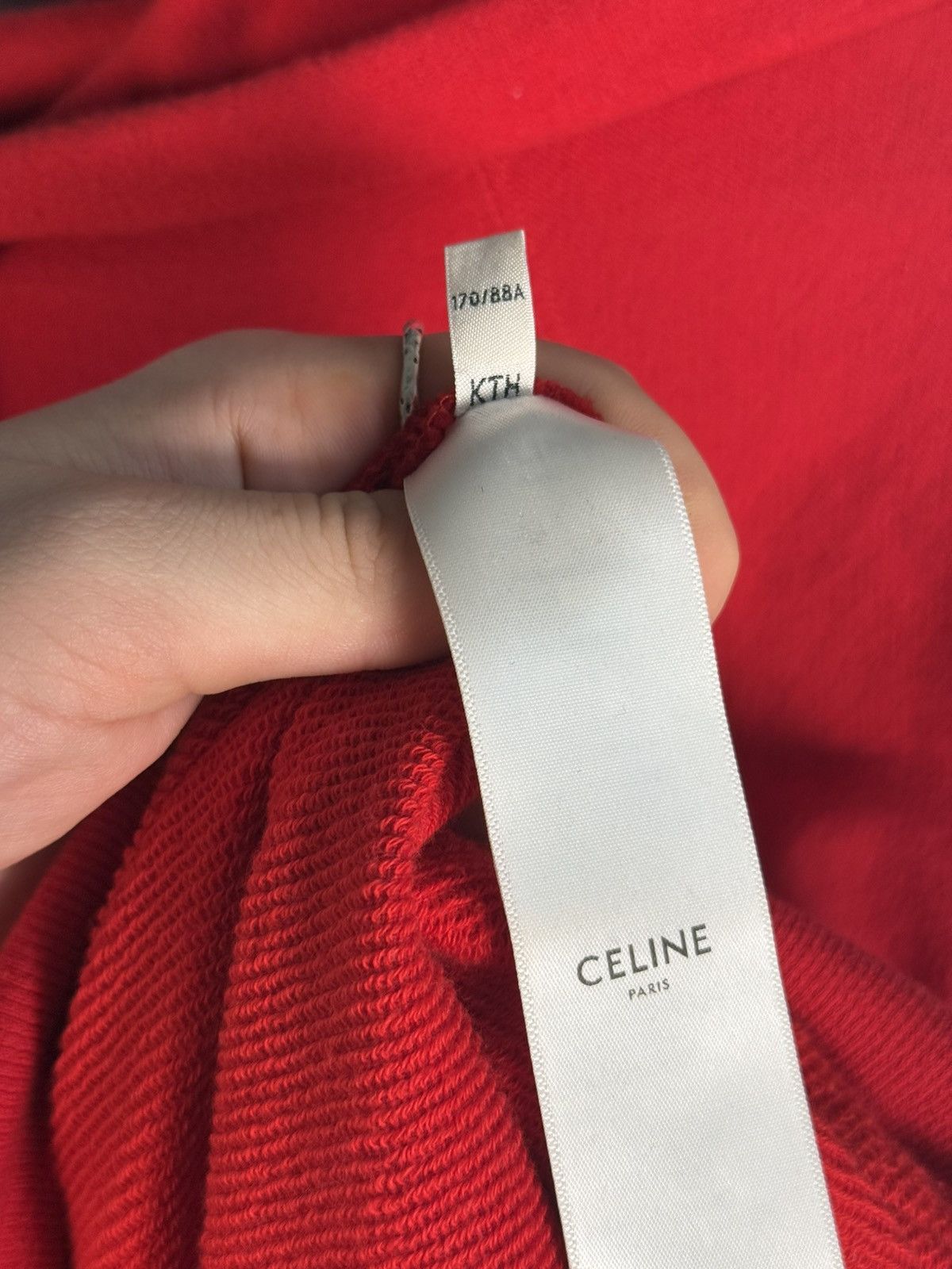 Celine ICONIC🍷 FALL/WINTER 2020 CELINE PARIS CASHMERE LOGO HOODIE Size US M / EU 48-50 / 2 - 13 Thumbnail
