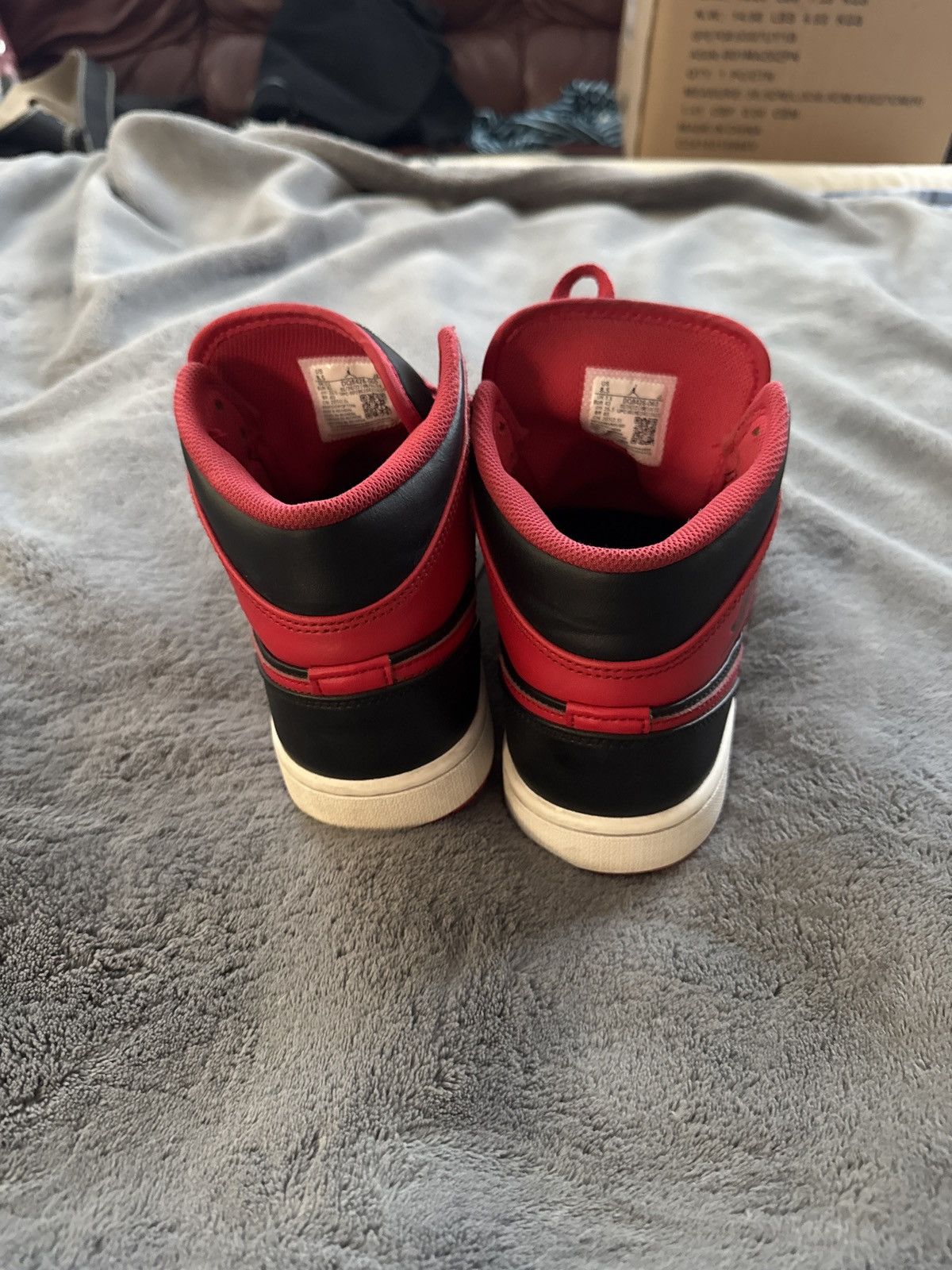 Jordan Brand Black and Red Jordan 1’s Size US 8.5 / EU 41-42 - 6 Thumbnail