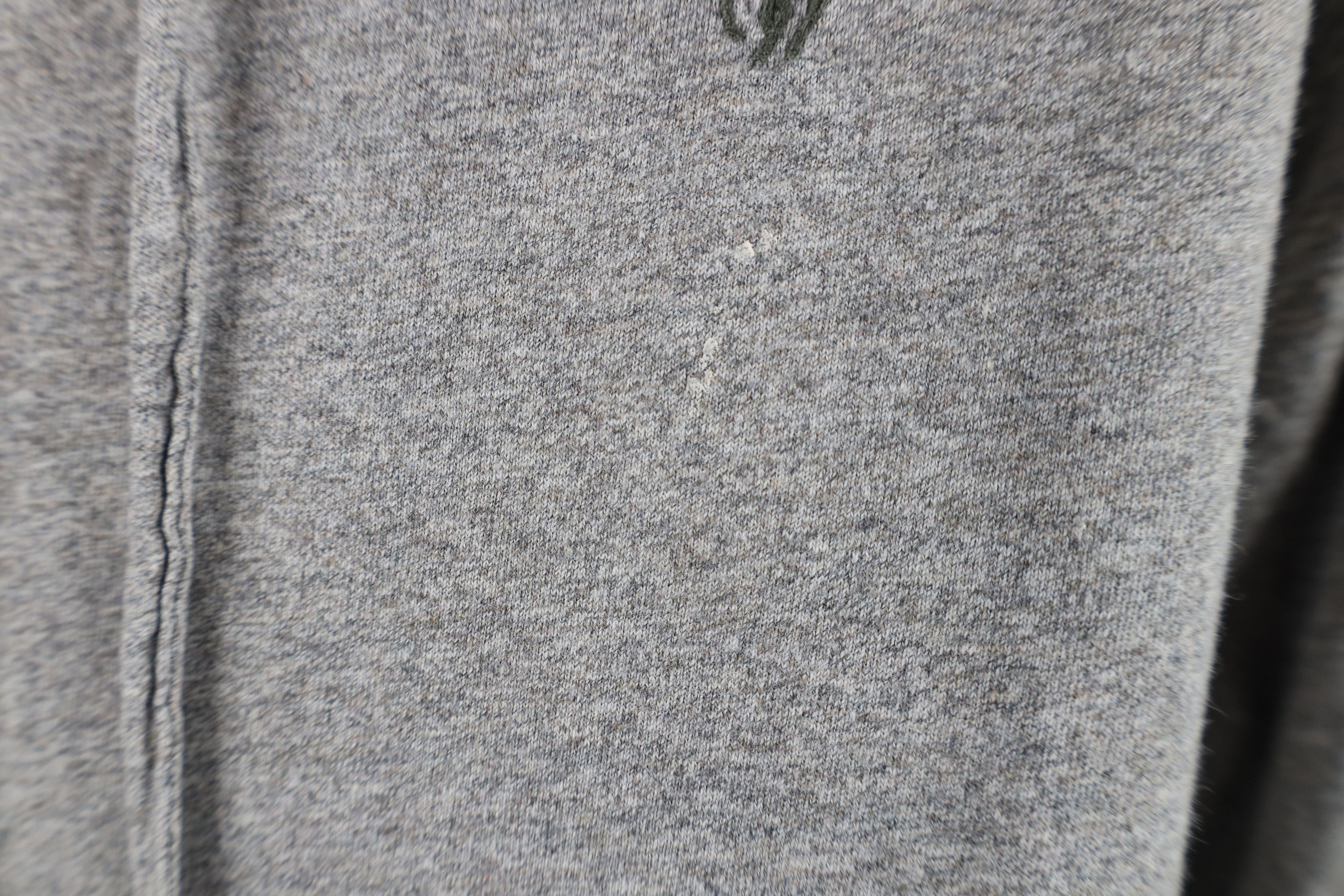 Ralph Lauren Vintage Ralph Lauren Lightweight Hoodie T-Shirt Gray Size US S / EU 44-46 / 1 - 5 Thumbnail