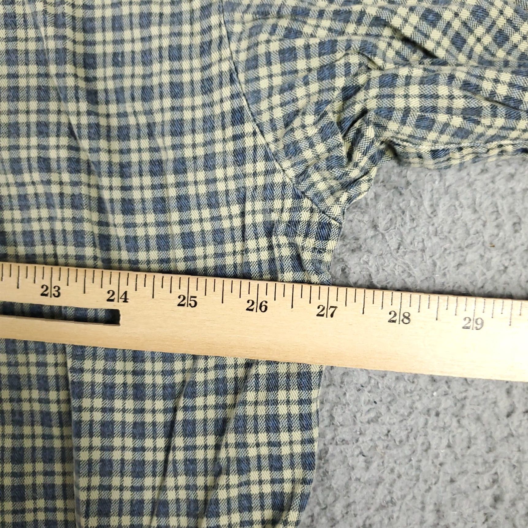 American Eagle Outfitters VINTAGE American Eagle Outfitters Shirt Men XL Blue Plaid Button-Up Long Sleeve Size US XL / EU 56 / 4 - 5 Thumbnail