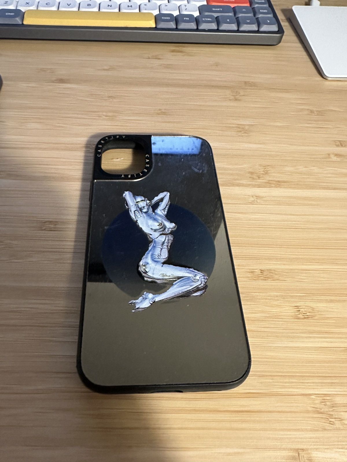 Club Sorayama Casetify x Sorayama iPhone 11 case mirrored | Grailed