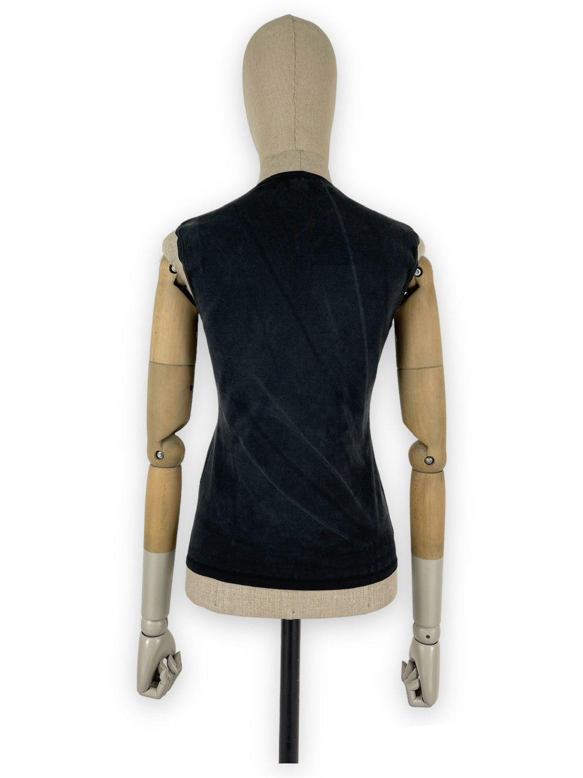 Burberry × Burberry Prorsum RARE First Line Runway Italy Garment Dyed Pigment Sleeveless Shirt Size M / US 6-8 / IT 42-44 - 3 Thumbnail