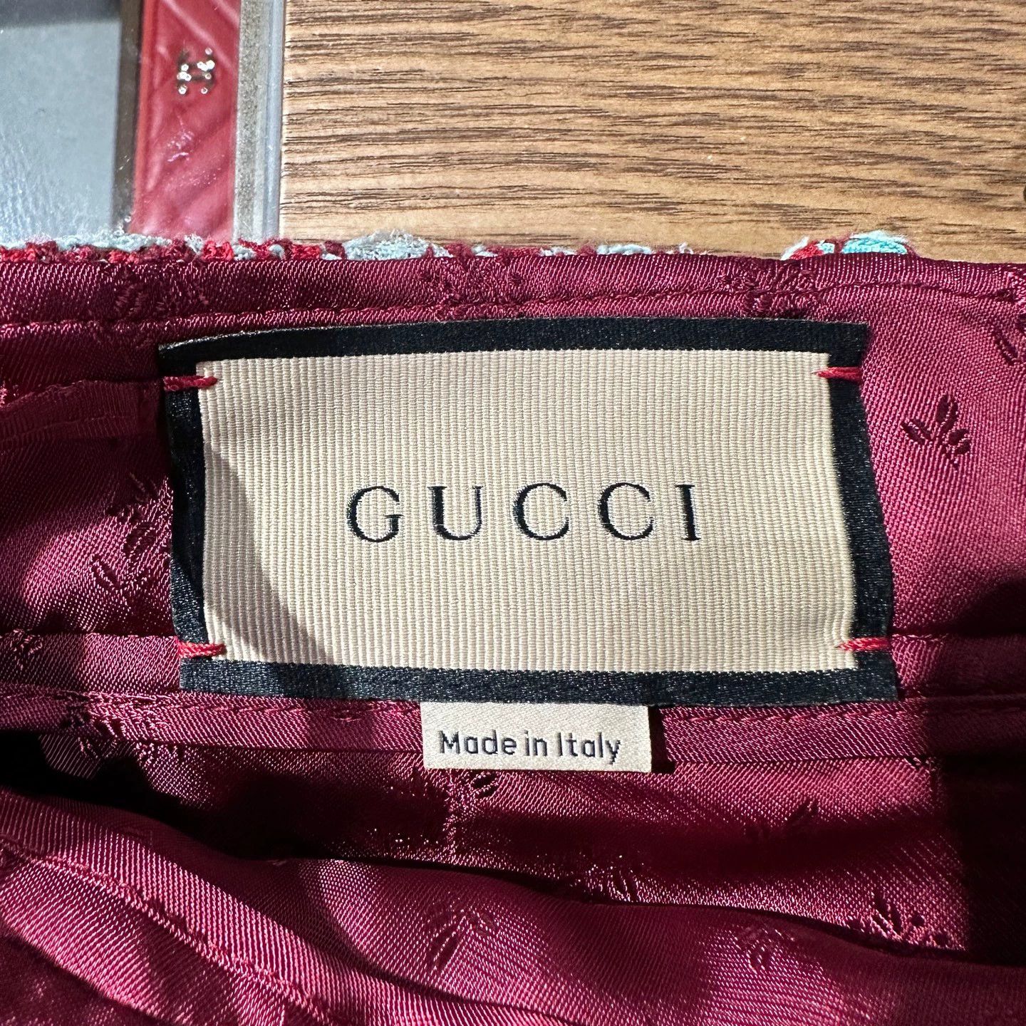 Gucci Gucci mar601 high-waisted tartan tweed shorts 38 Size 26" / US 2 / IT 38 - 3 Thumbnail