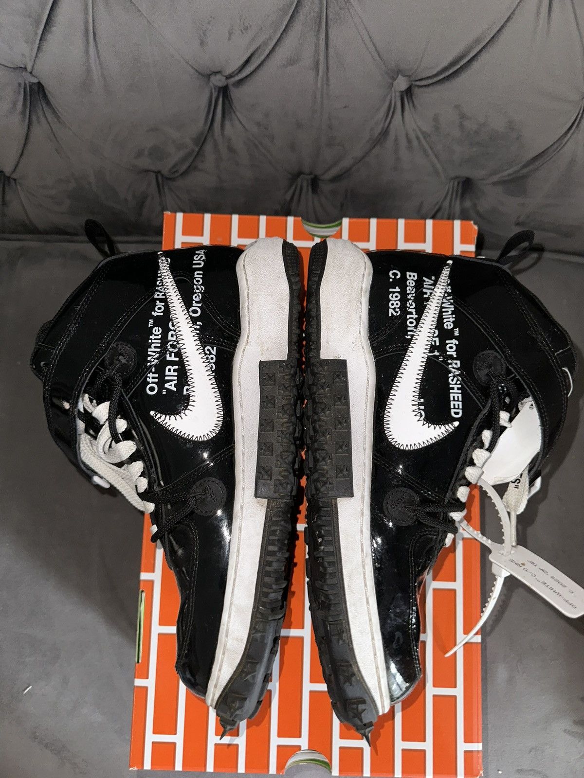 Nike × Off-White Off-White AF1 Size US 9.5 / EU 42-43 - 6 Thumbnail