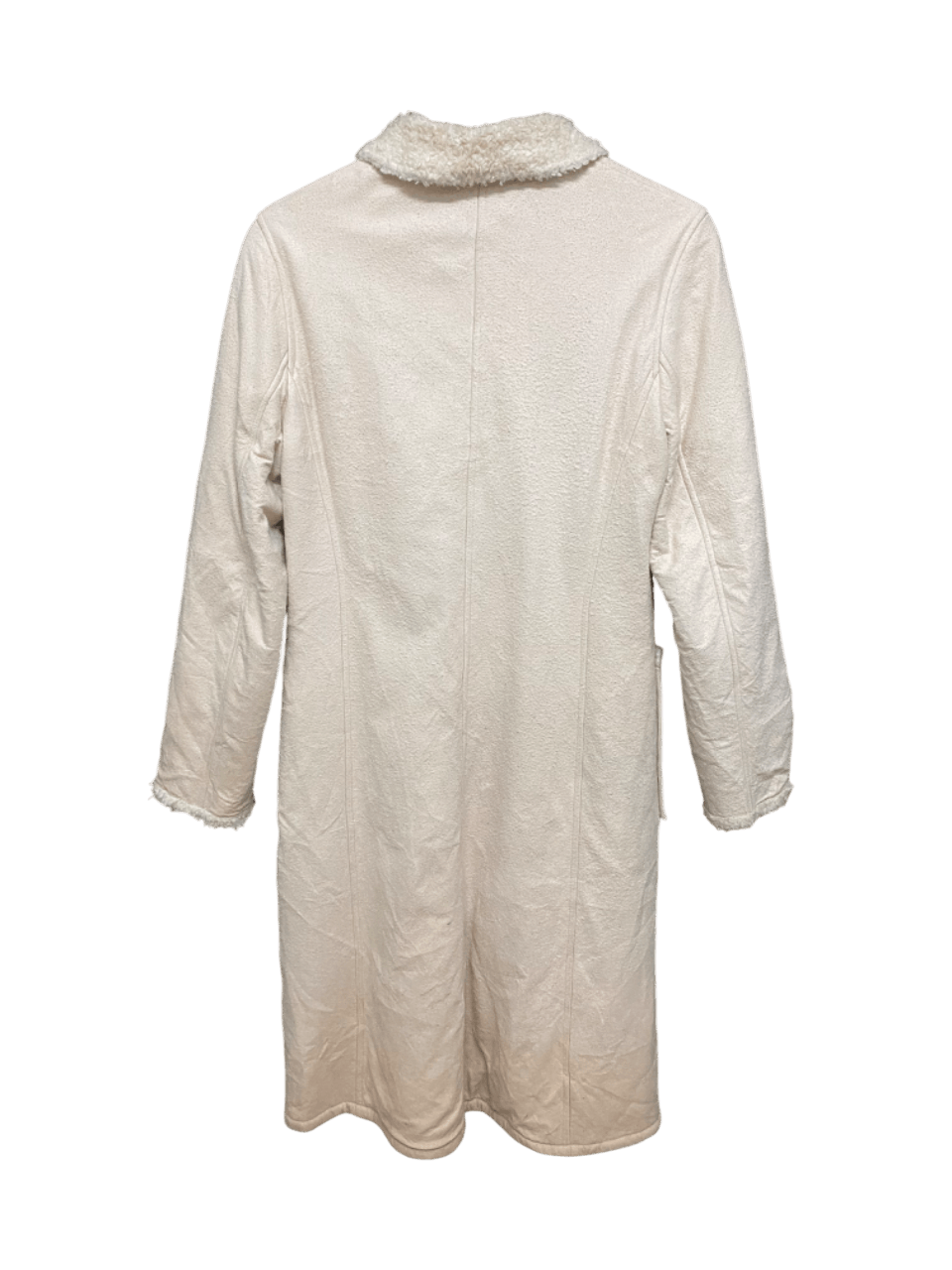 Balenciaga Balenciaga Deep Fleece Long Coat Size S / US 4 / IT 40 - 2 Thumbnail