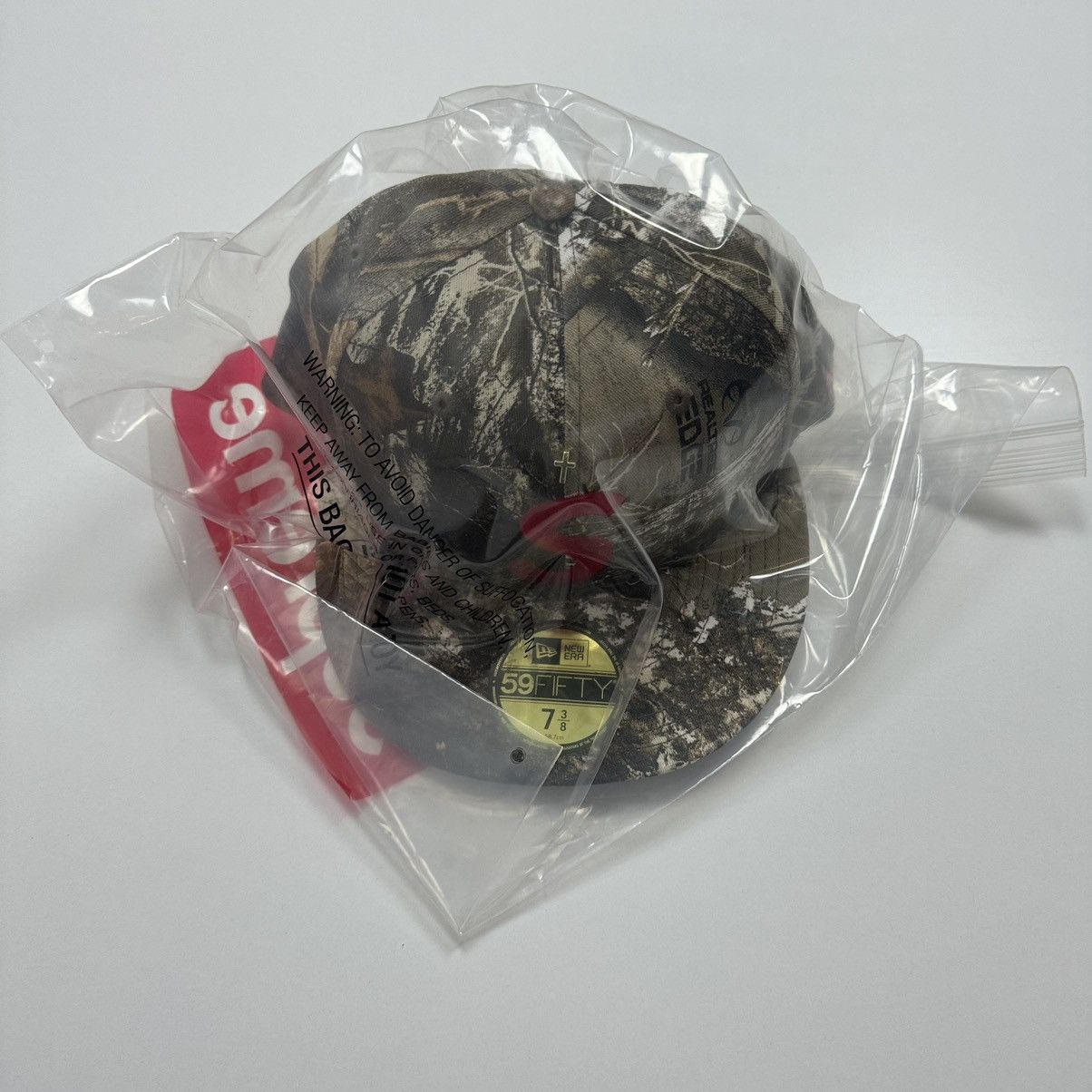 New Era × Realtree × Supreme Supreme Gold Cross S Logo New Era 
