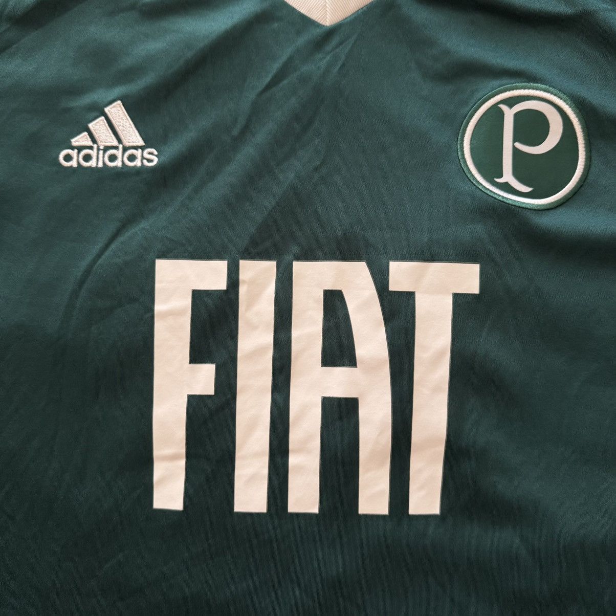 Adidas Adidas SE Palmeiras 2011 home shirt fiat brasil serie A Size US XL / EU 56 / 4 - 3 Thumbnail