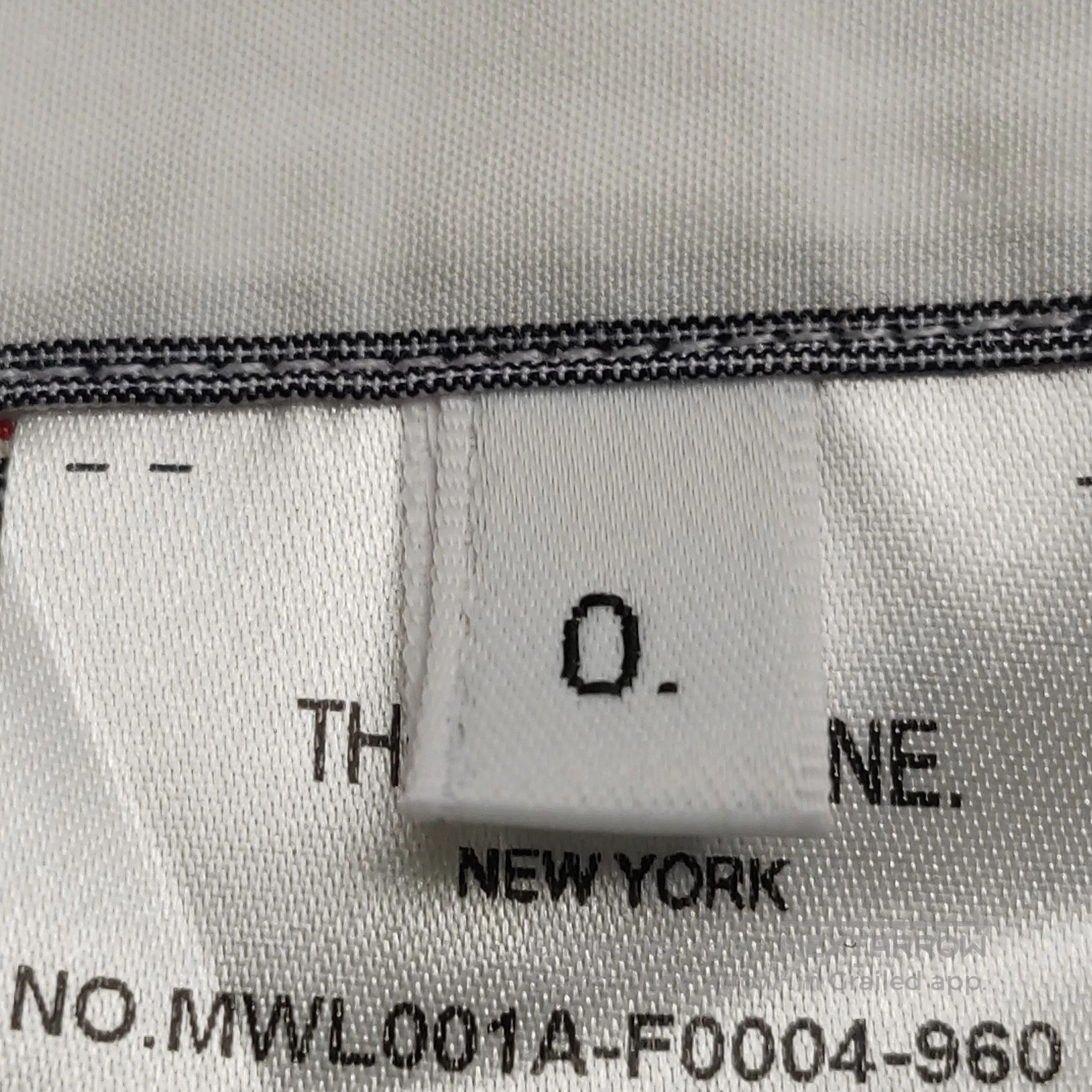 Thom Browne Thom Browne Striped Cotton Collared Shirt XS. Size US XS / EU 42 / 0 - 8 Thumbnail