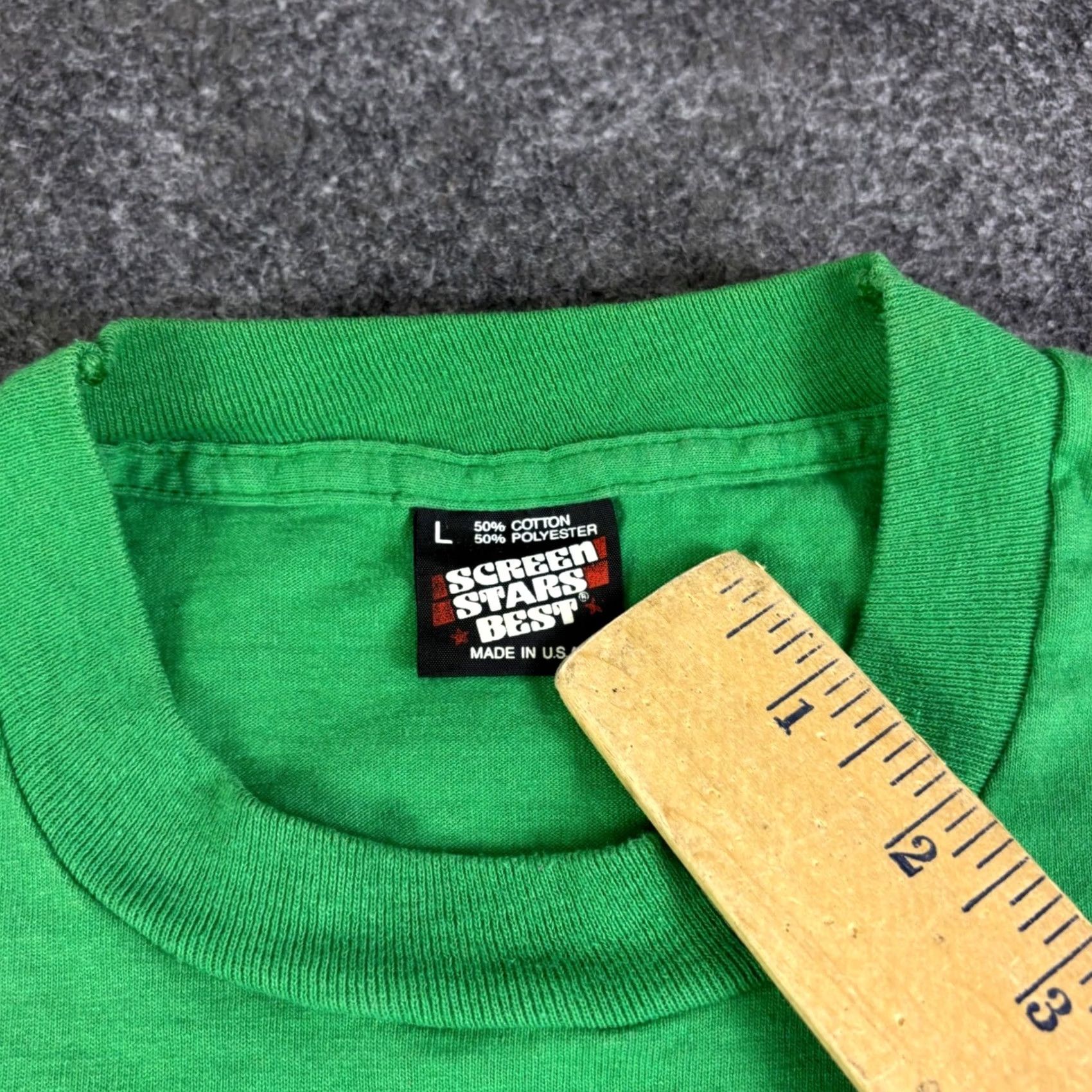 Vintage VINTAGE Heineken St Patricks Day Shirt Mens L Green Screen Stars Best 80s Size US L / EU 52-54 / 3 - 3 Thumbnail
