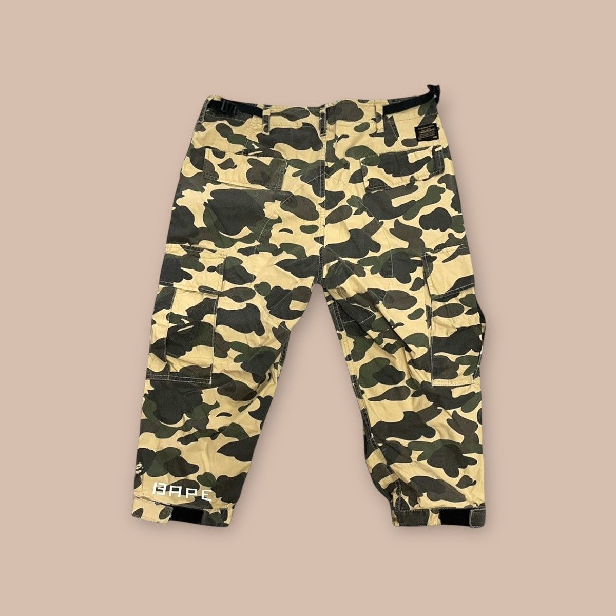 Bape Bape 1st Camo 6 Pocket Cropped Pants Size US 34 / EU 50 - 3 Thumbnail