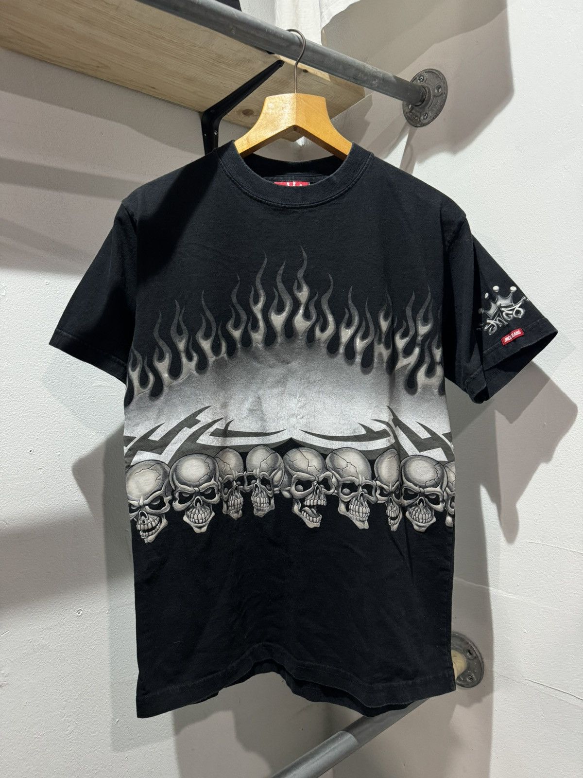 image of Jnco Tribal T Shirt Size M in Black, Men's