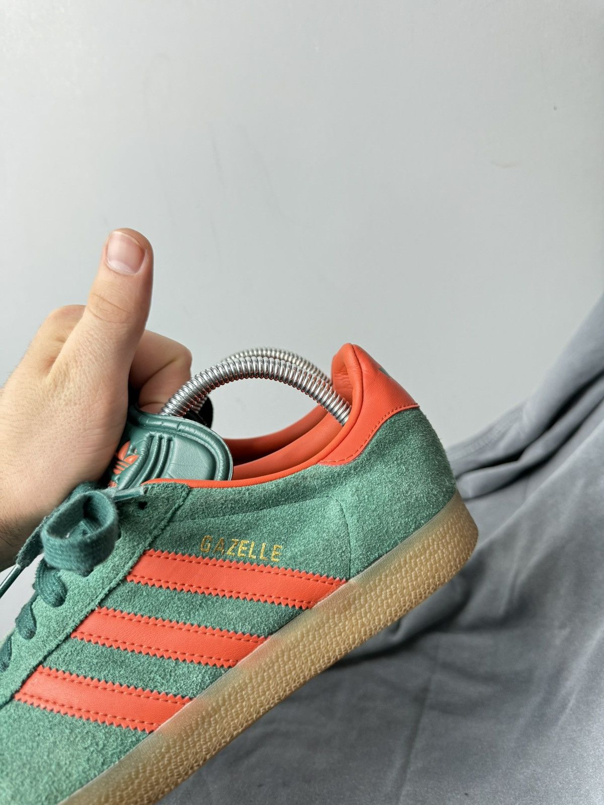 Adidas Vintage Style Adidas Gazelle Low Top Suede Trainers Sneakers Size US 6 / EU 39 - 7 Thumbnail