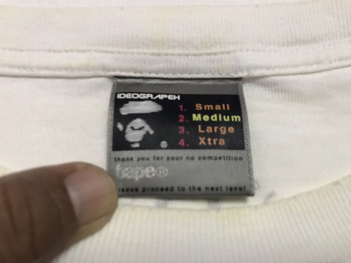 Bape 2008 OG Baby Milo BAPE Fruit Logo L/S Spellout Size US M / EU 48-50 / 2 - 6 Thumbnail